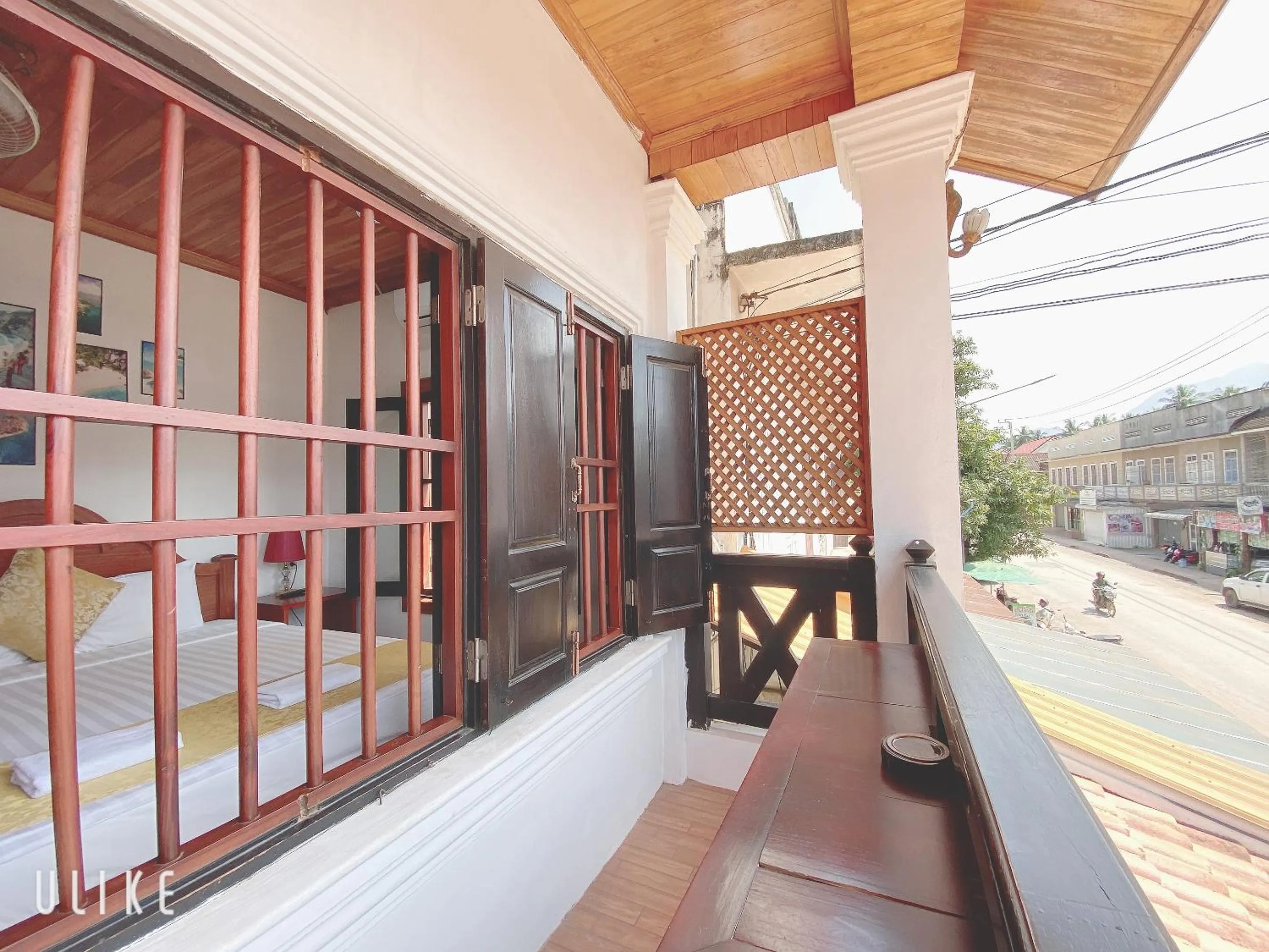 Balcony/Terrace in Elephant Boutique Hotel