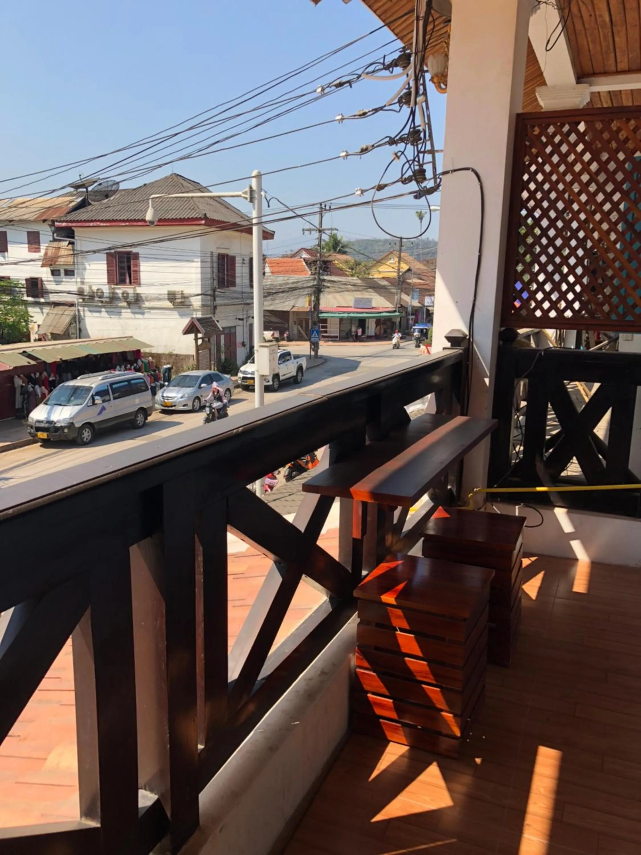 Balcony/Terrace in Elephant Boutique Hotel