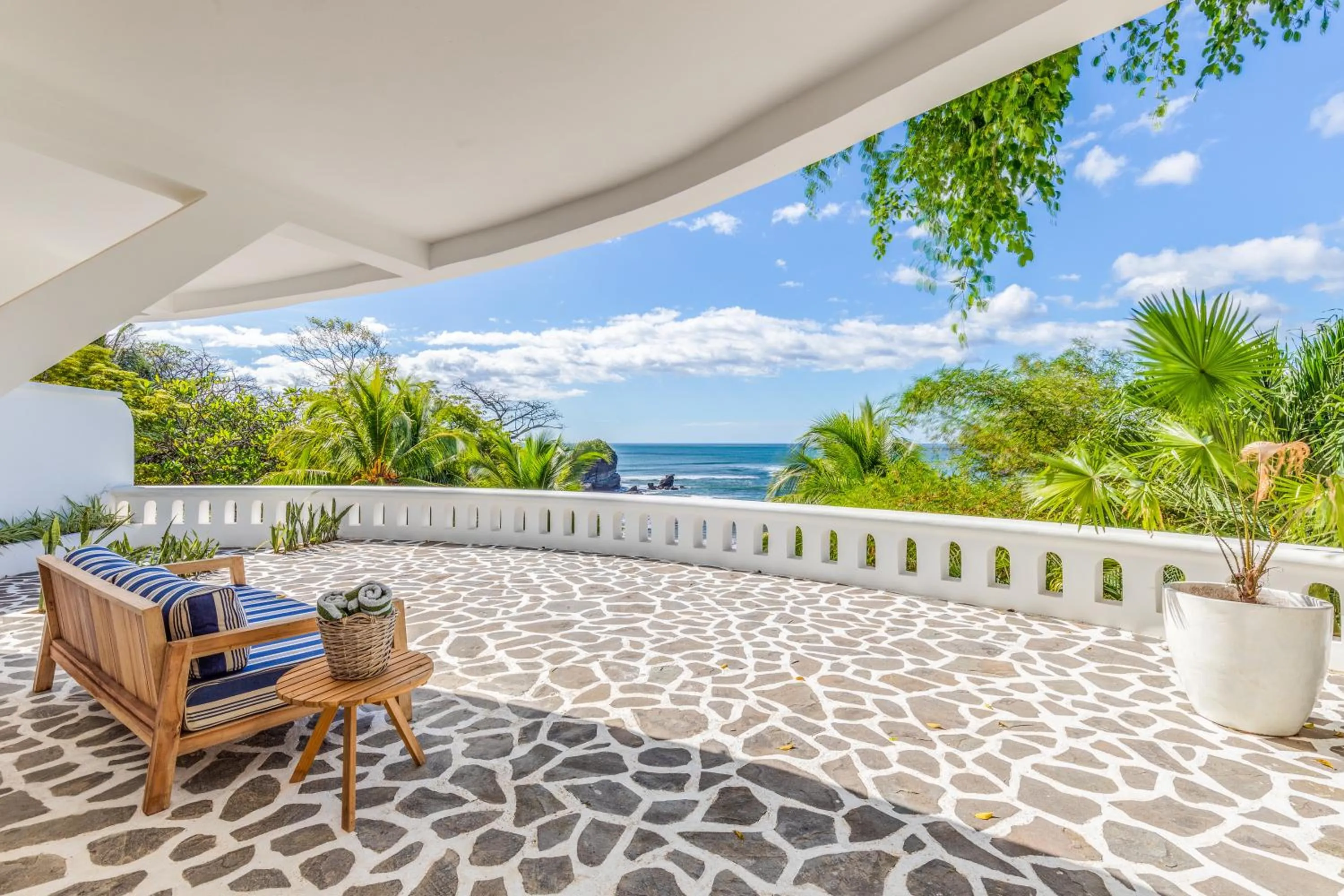 Patio in Nosara Beach Hotel