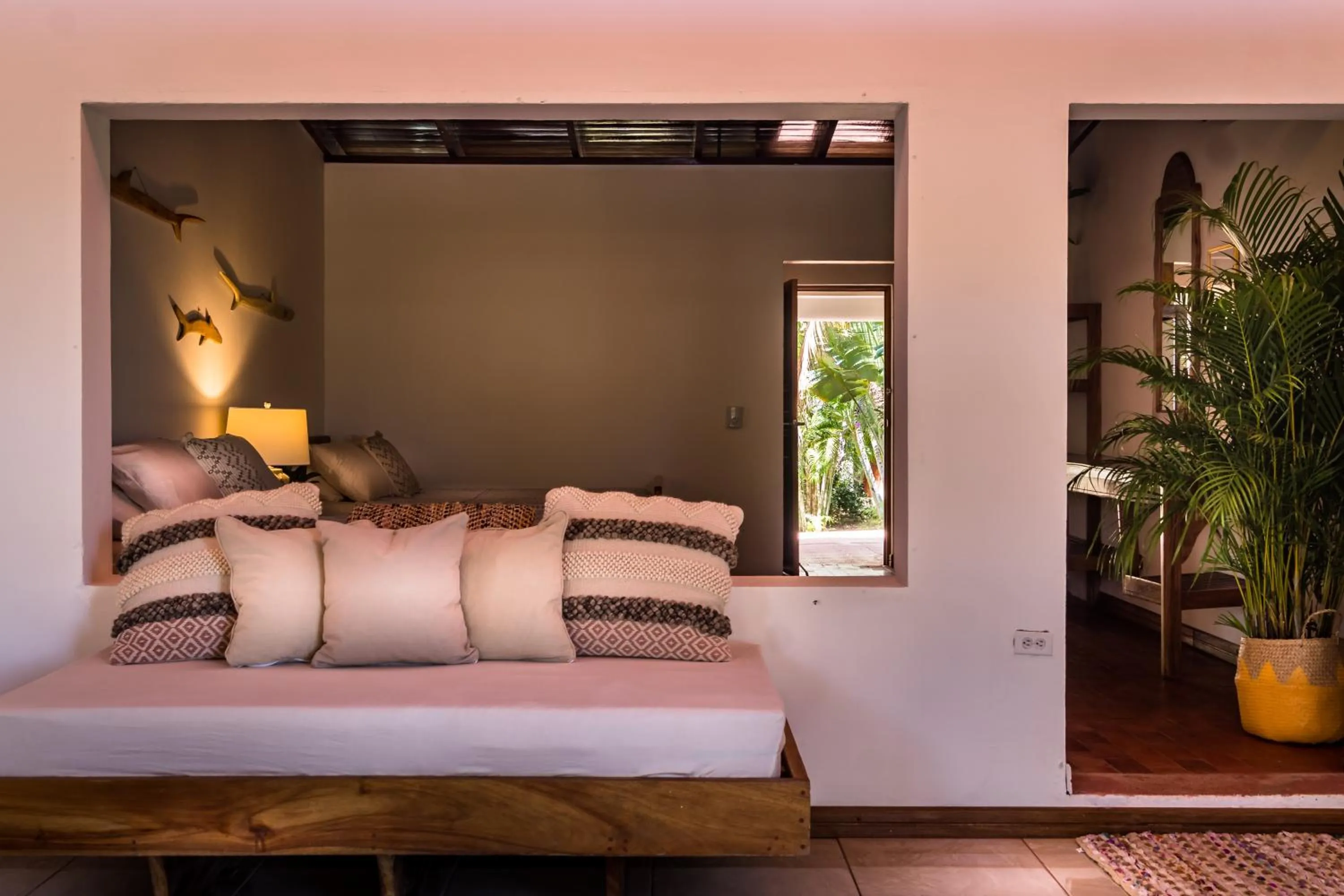 Bedroom, Bed in Nosara Beach Hotel