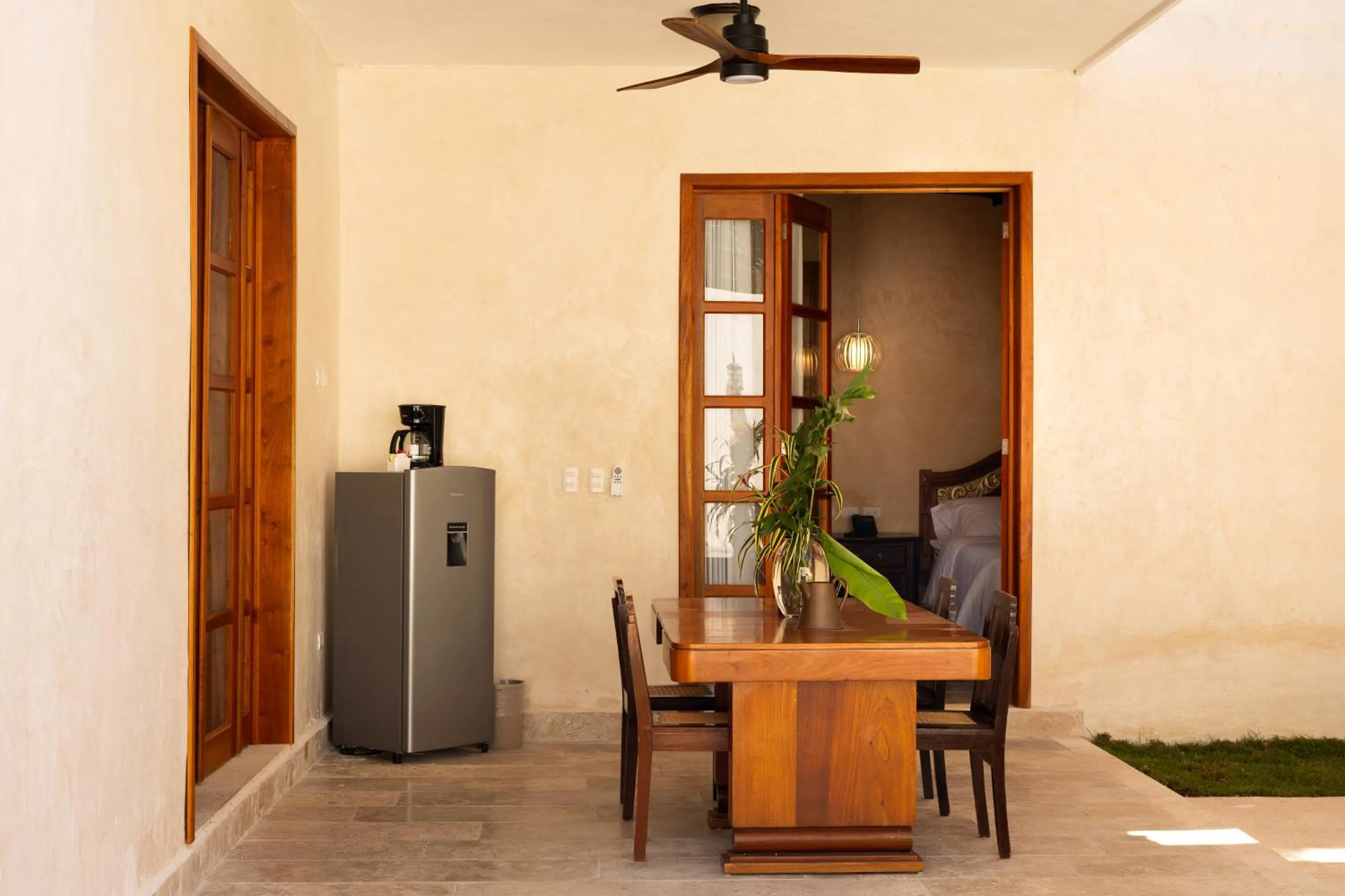 Balcony/Terrace in Hacienda Cenote San Ignacio