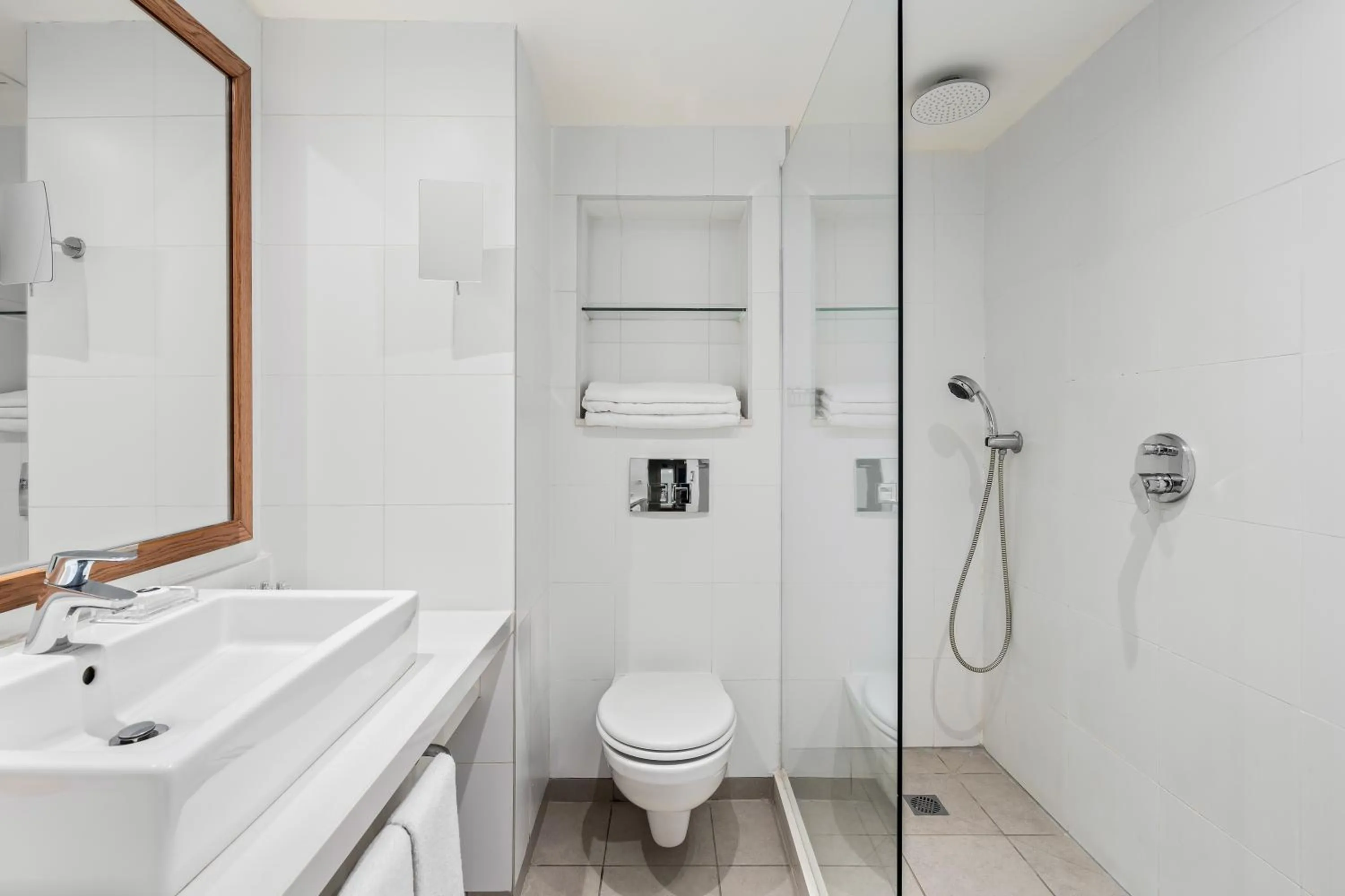 Bathroom in Sport Club by Isrotel Collection