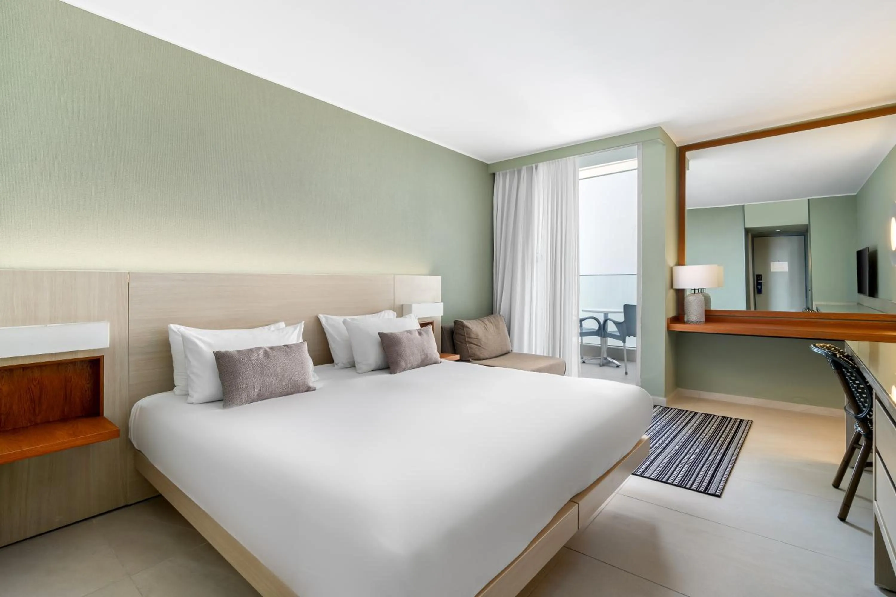 Bedroom, Bed in Sport Club by Isrotel Collection