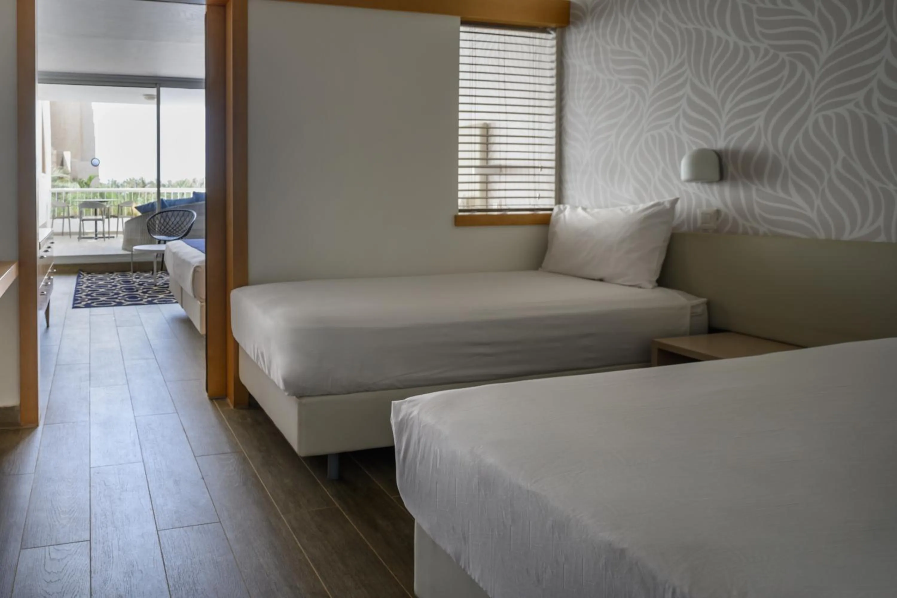 Bedroom, Bed in Sport Club by Isrotel Collection