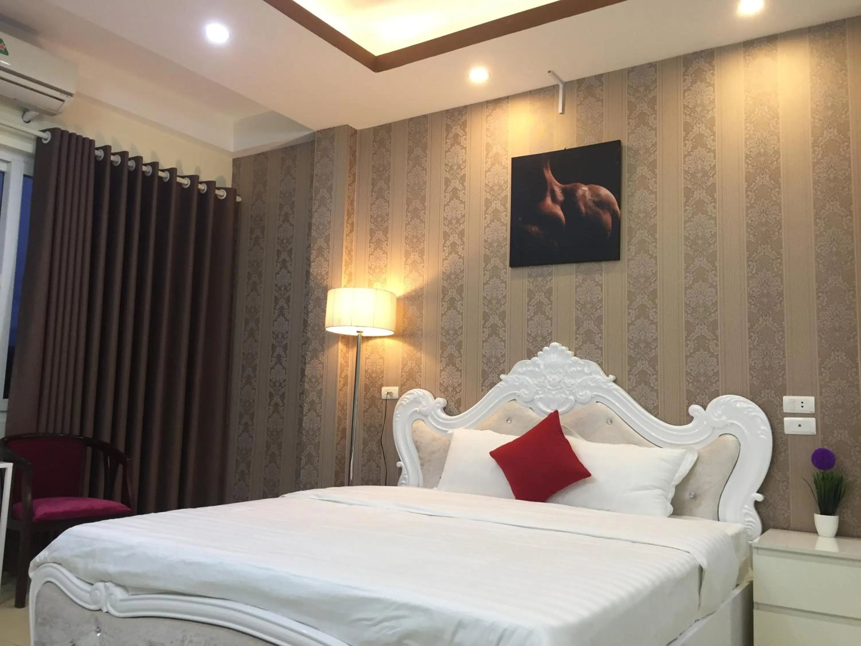Bed in HD Hotel Nội Bài