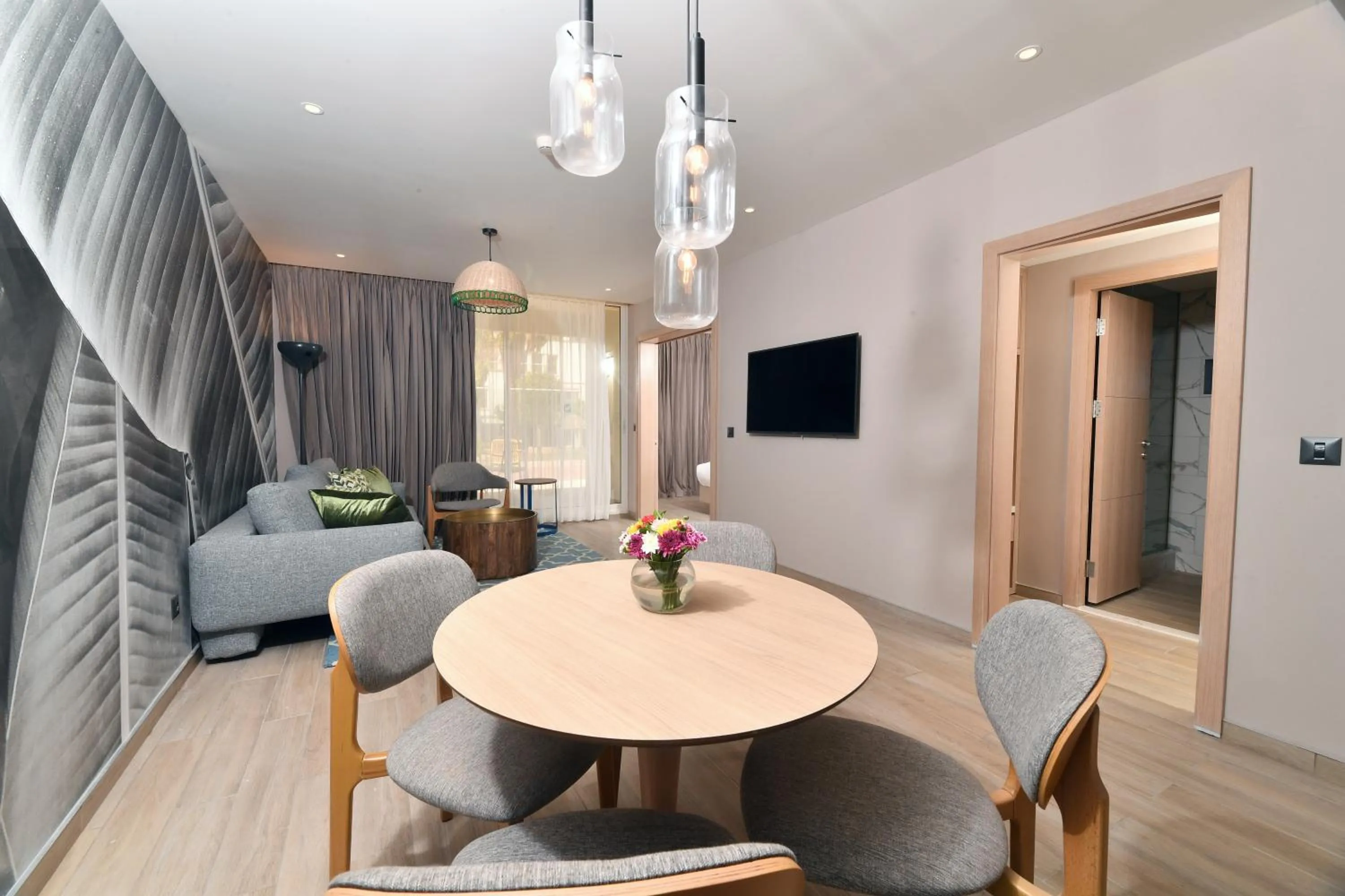 Living room in Royal Garden by Isrotel Collection