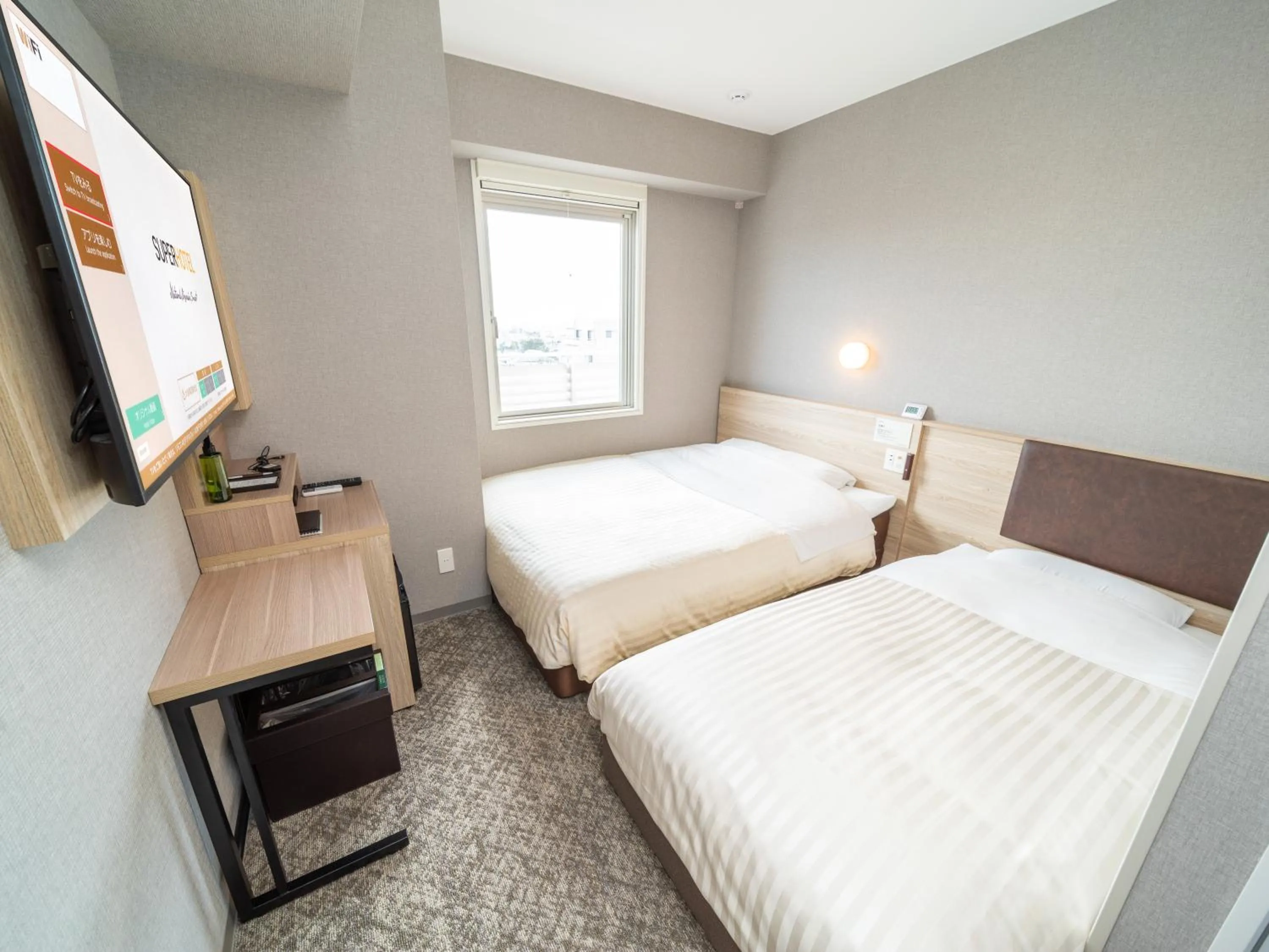 Bedroom, Bed in Super Hotel Shonan Fujisawaeki Minamiguchi