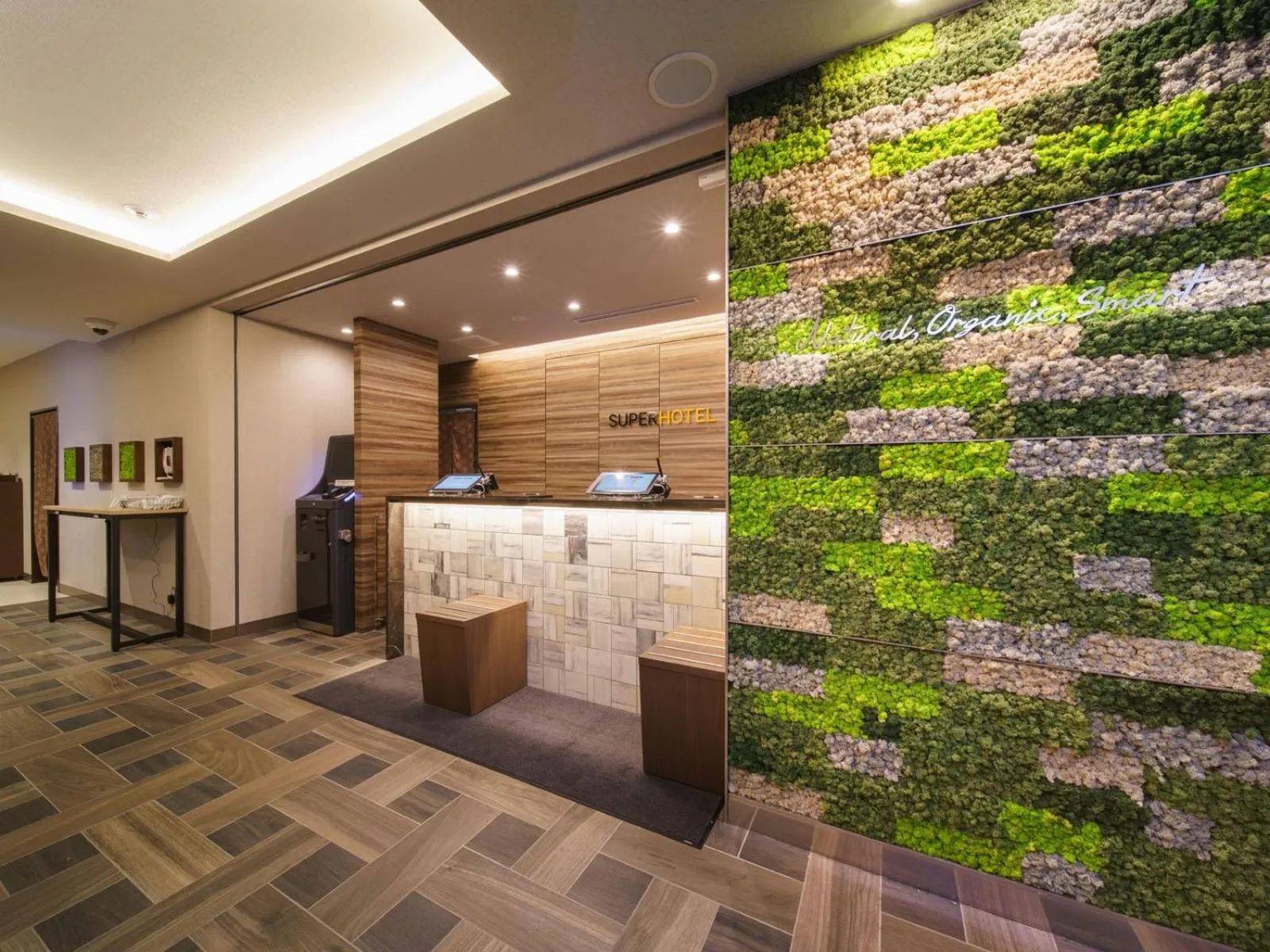 Lobby or reception in Super Hotel Shonan Fujisawaeki Minamiguchi