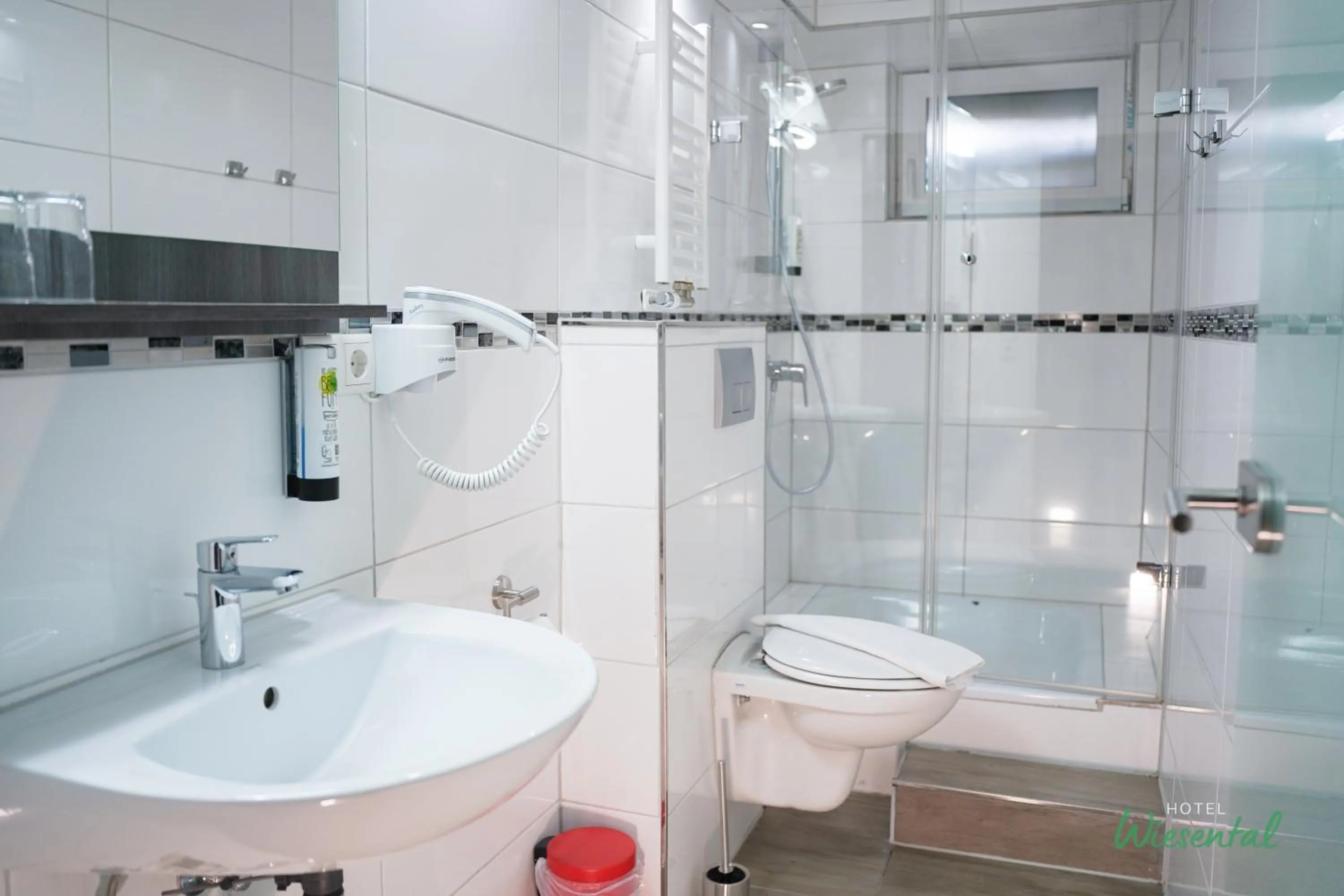 Shower in Hotel Wiesental Nähe Friedrichshafen