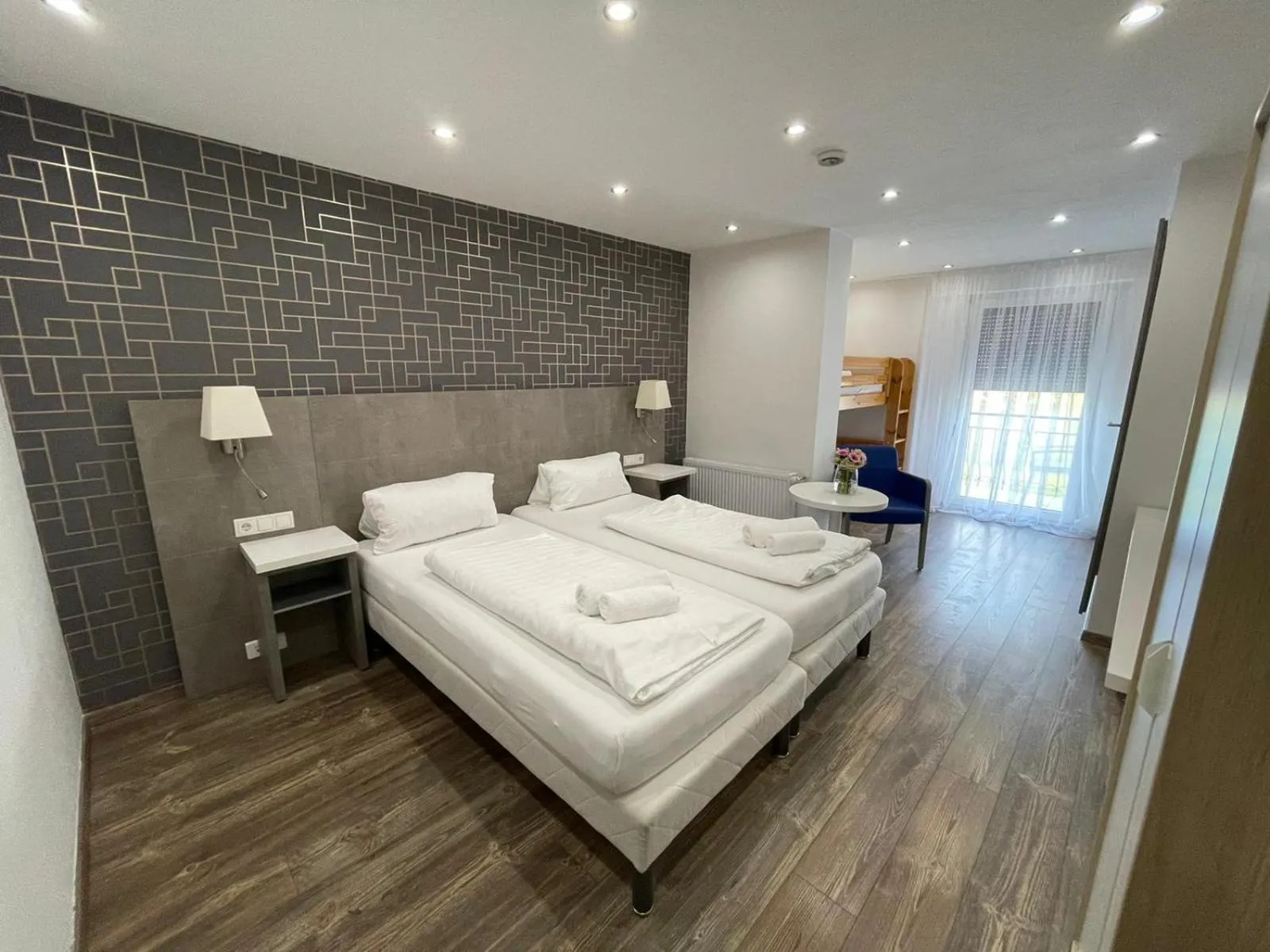 Bed in Hotel Wiesental Nähe Friedrichshafen