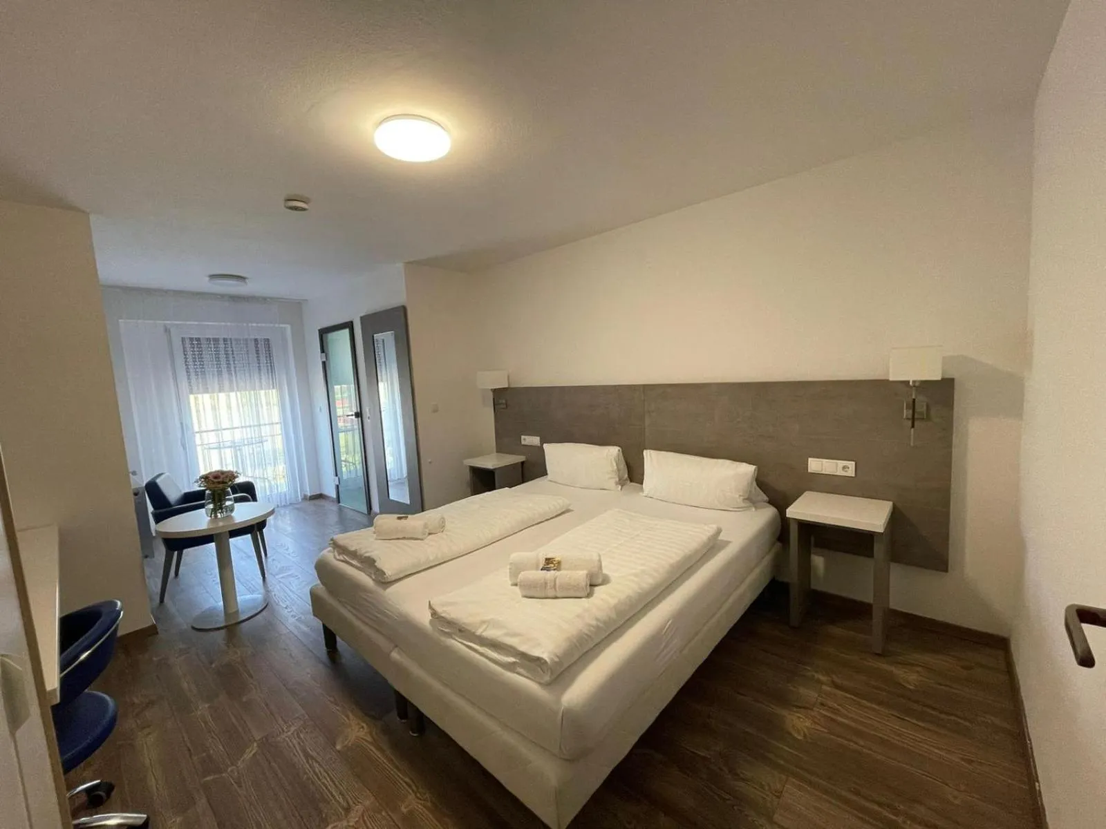 Bed in Hotel Wiesental Nähe Friedrichshafen