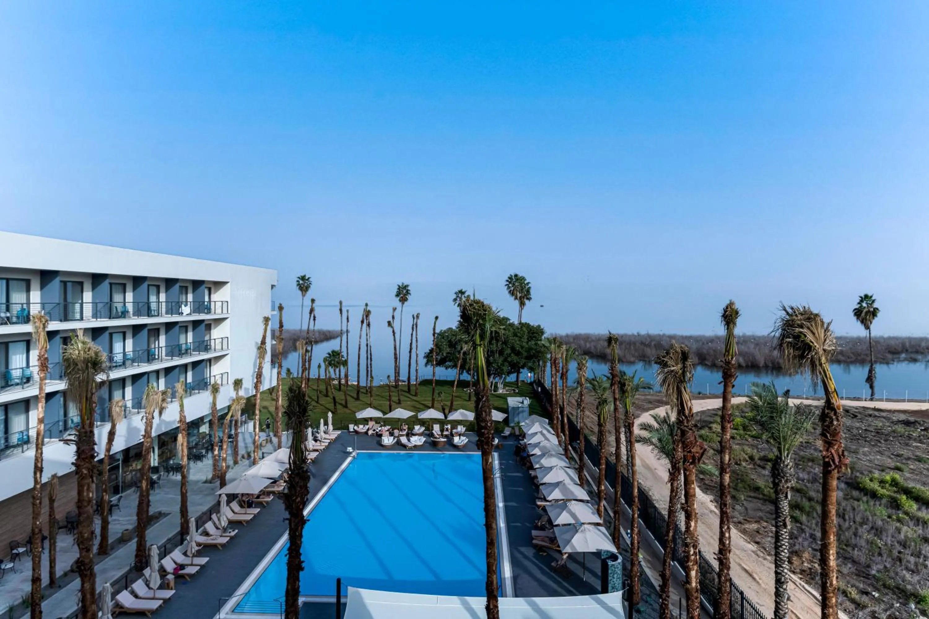 Pool view in Gomeh by Isrotel Design