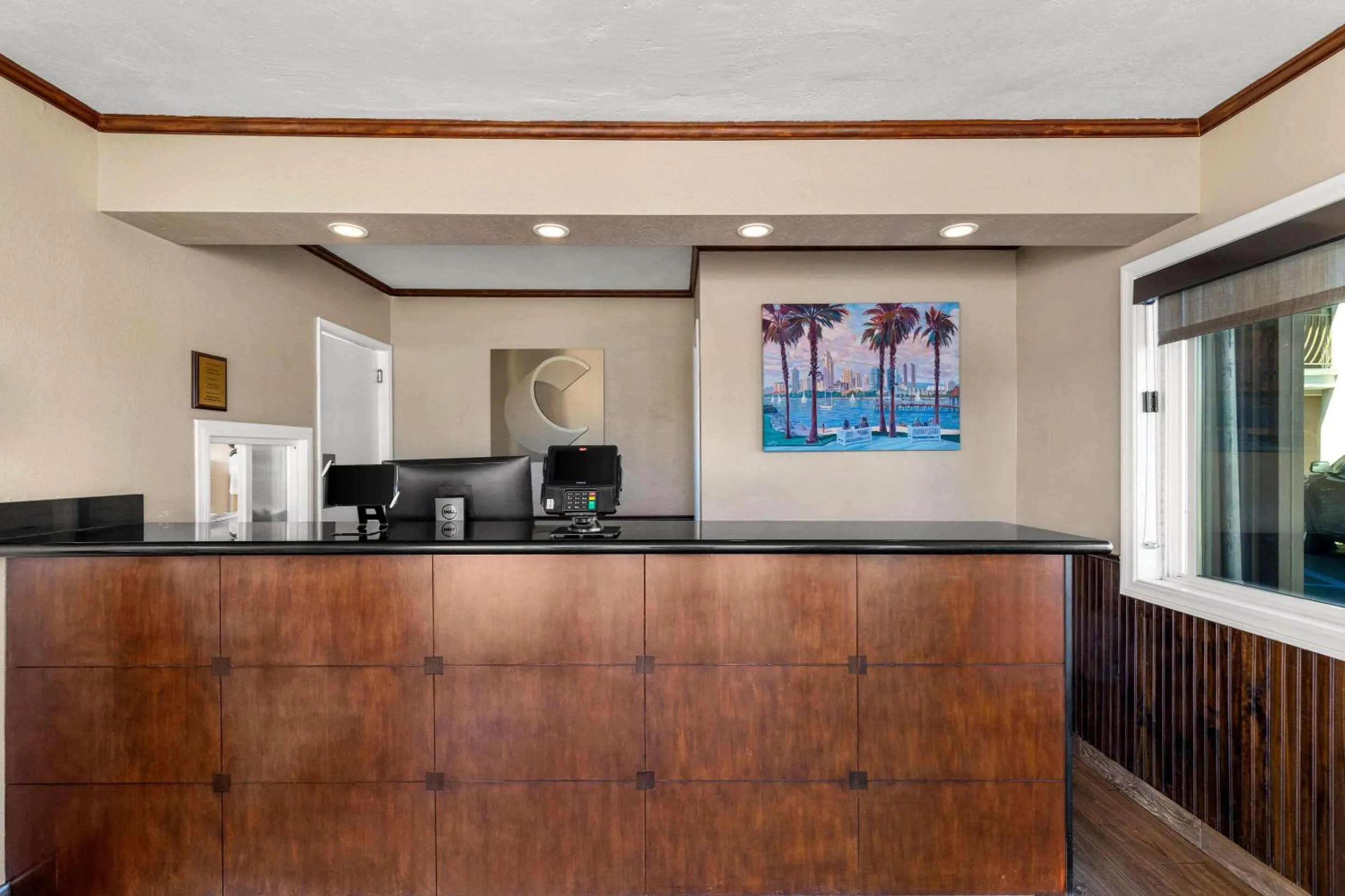 Lobby or reception in Comfort Inn San Diego Airport At The Harbor