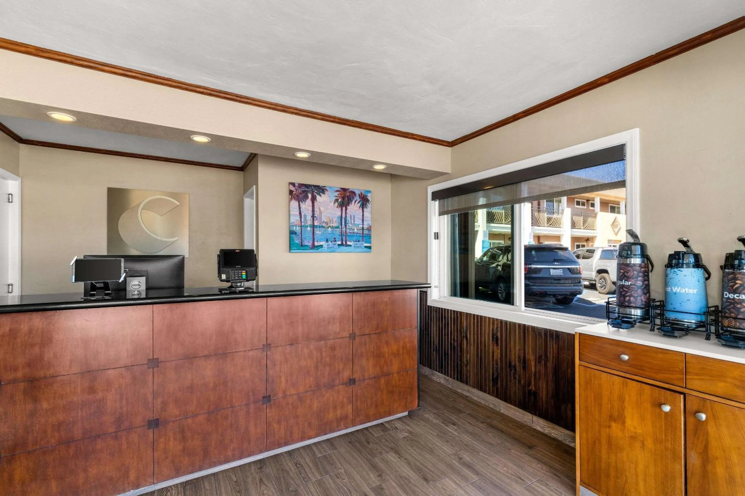 Lobby or reception in Comfort Inn San Diego Airport At The Harbor