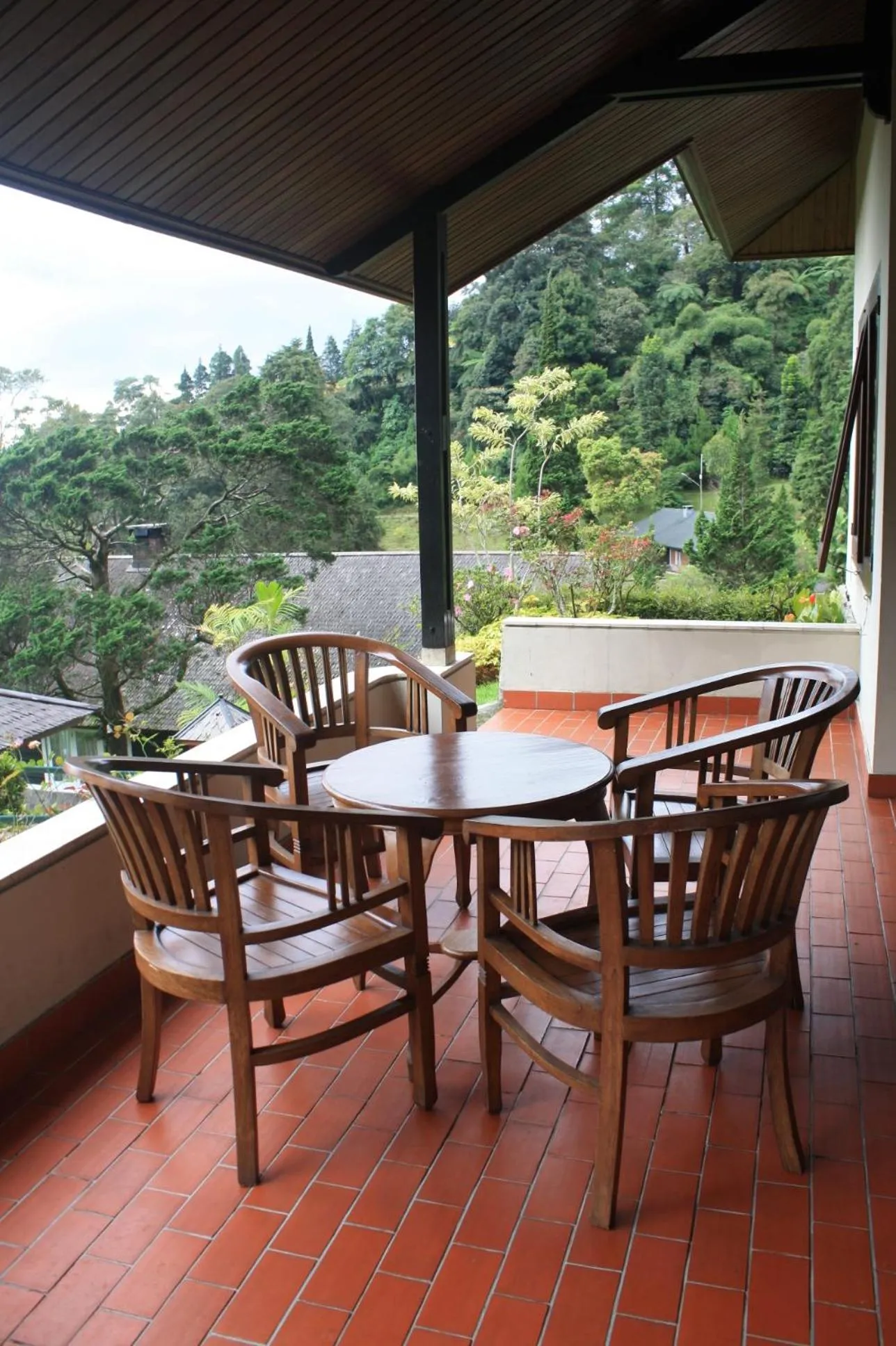Patio in Puncak Pass Resort