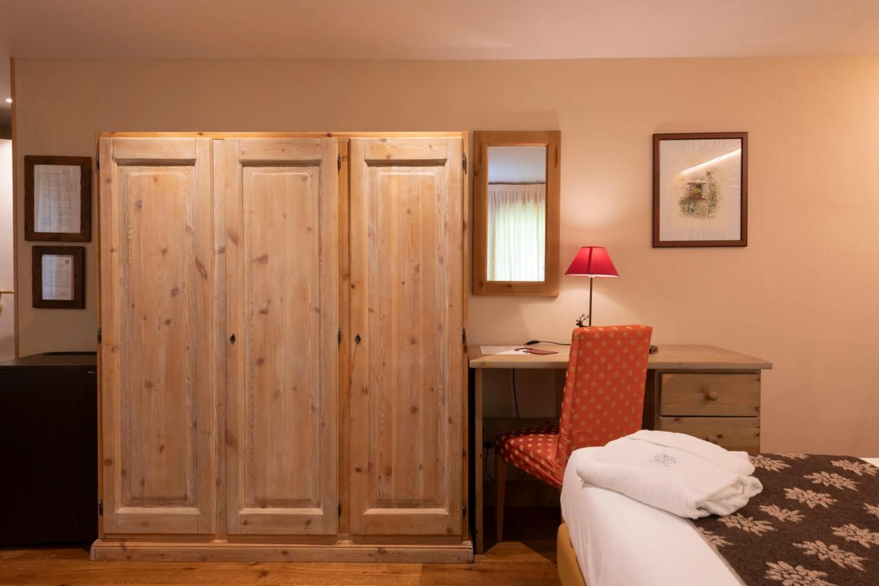 Bed in Hotel Granta Parey