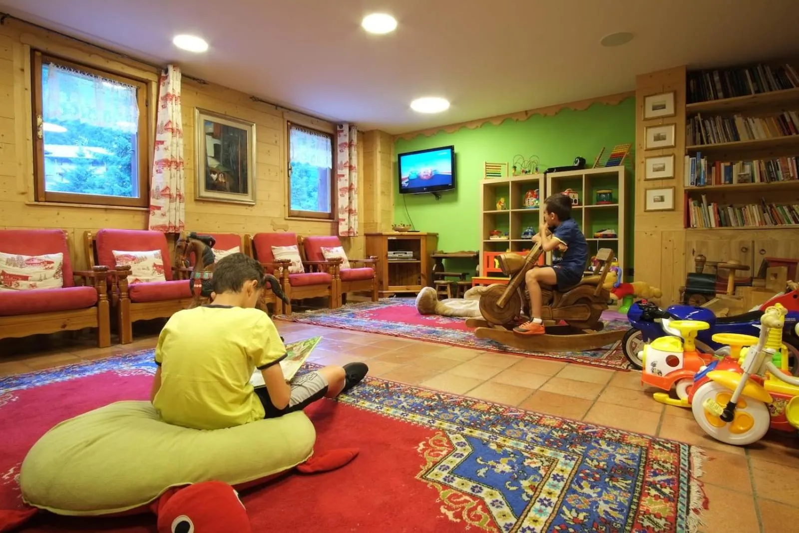 Game Room in Hotel Granta Parey