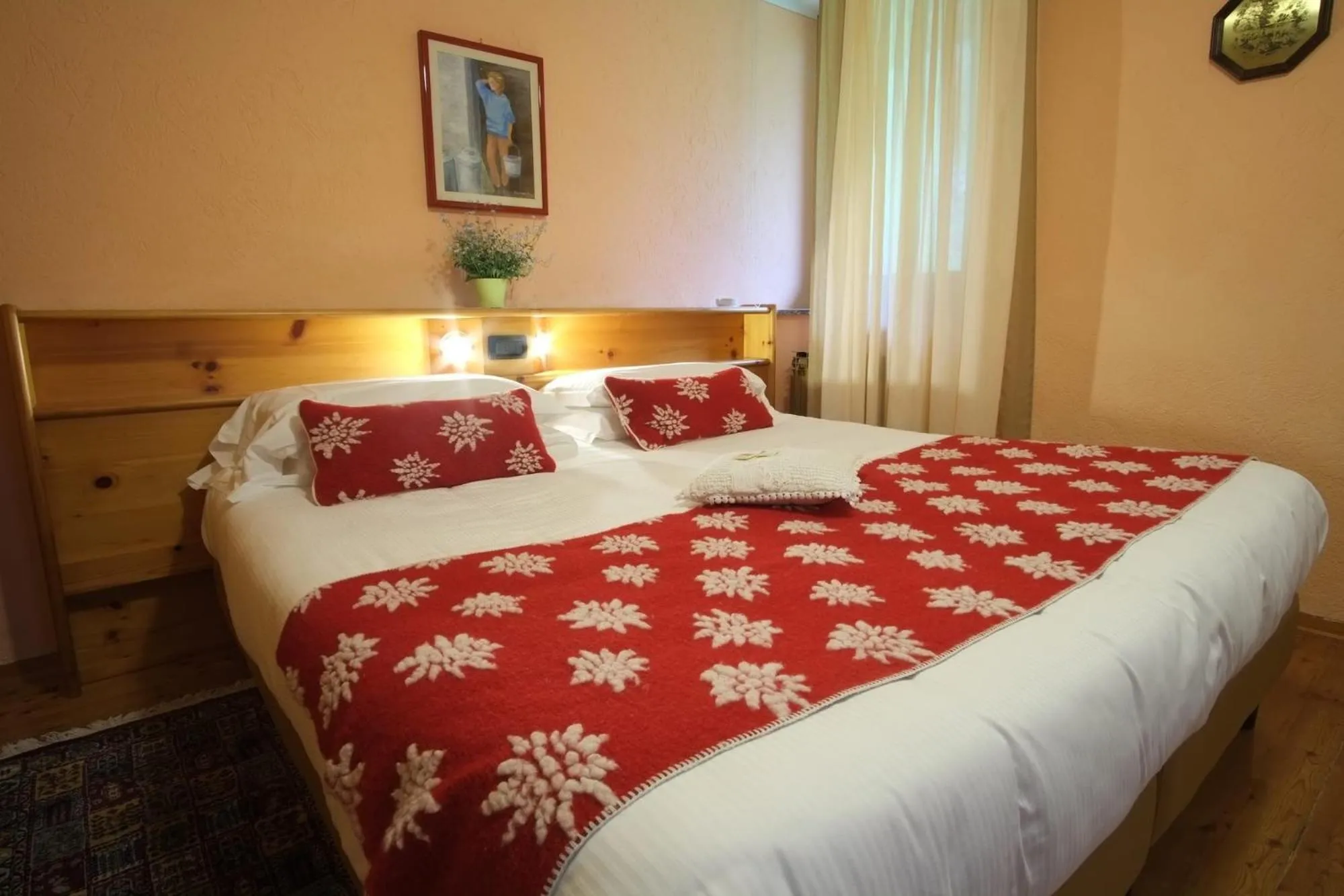 Bed in Hotel Granta Parey