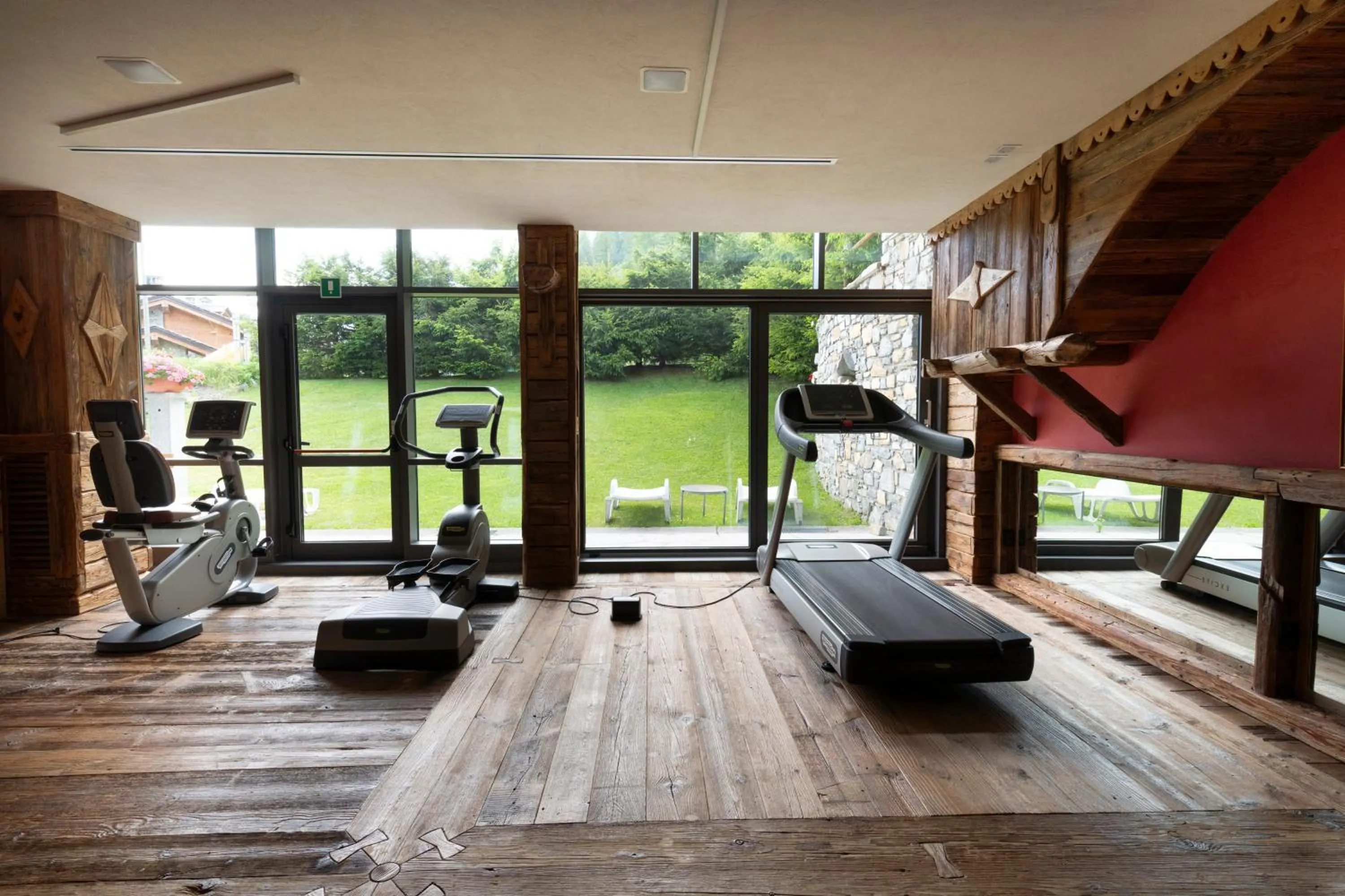 Fitness centre/facilities in Hotel Granta Parey