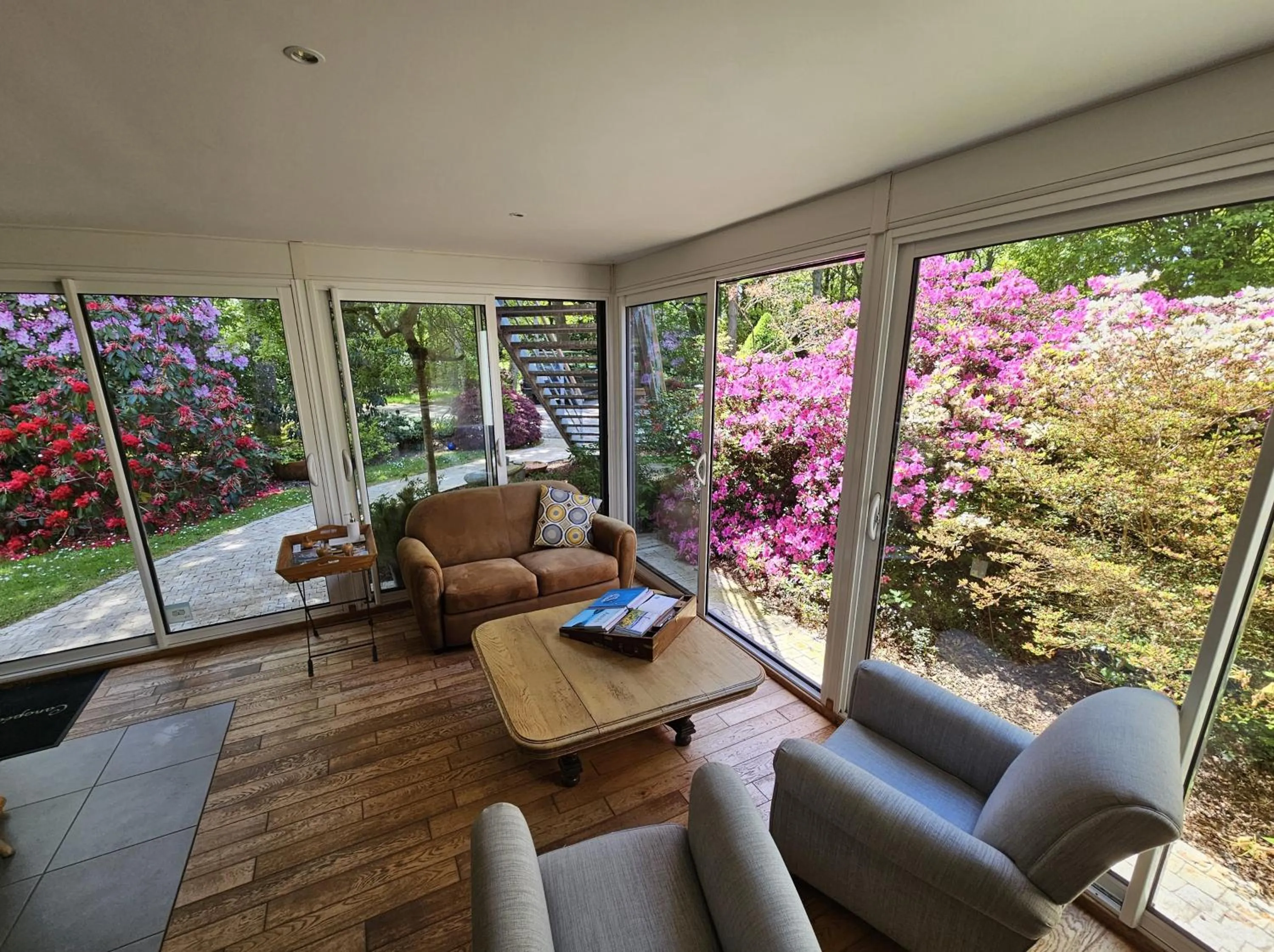 Lobby or reception in La Canopée des Pins