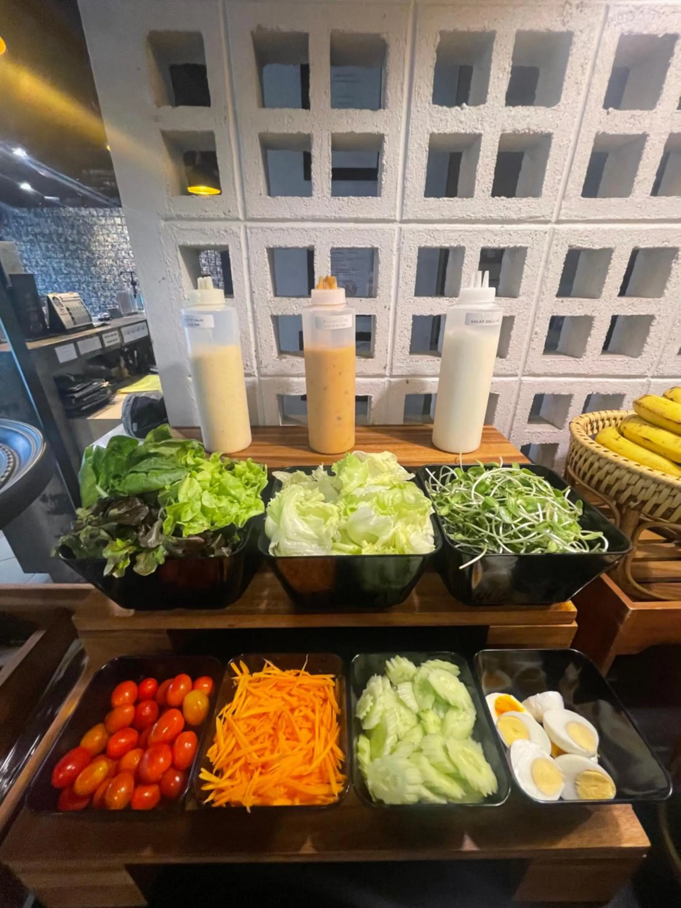 Breakfast in the echo hotel