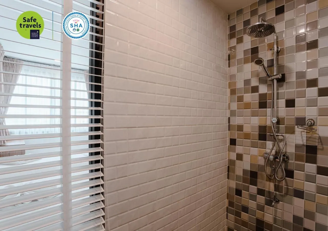 Bathroom in the echo hotel