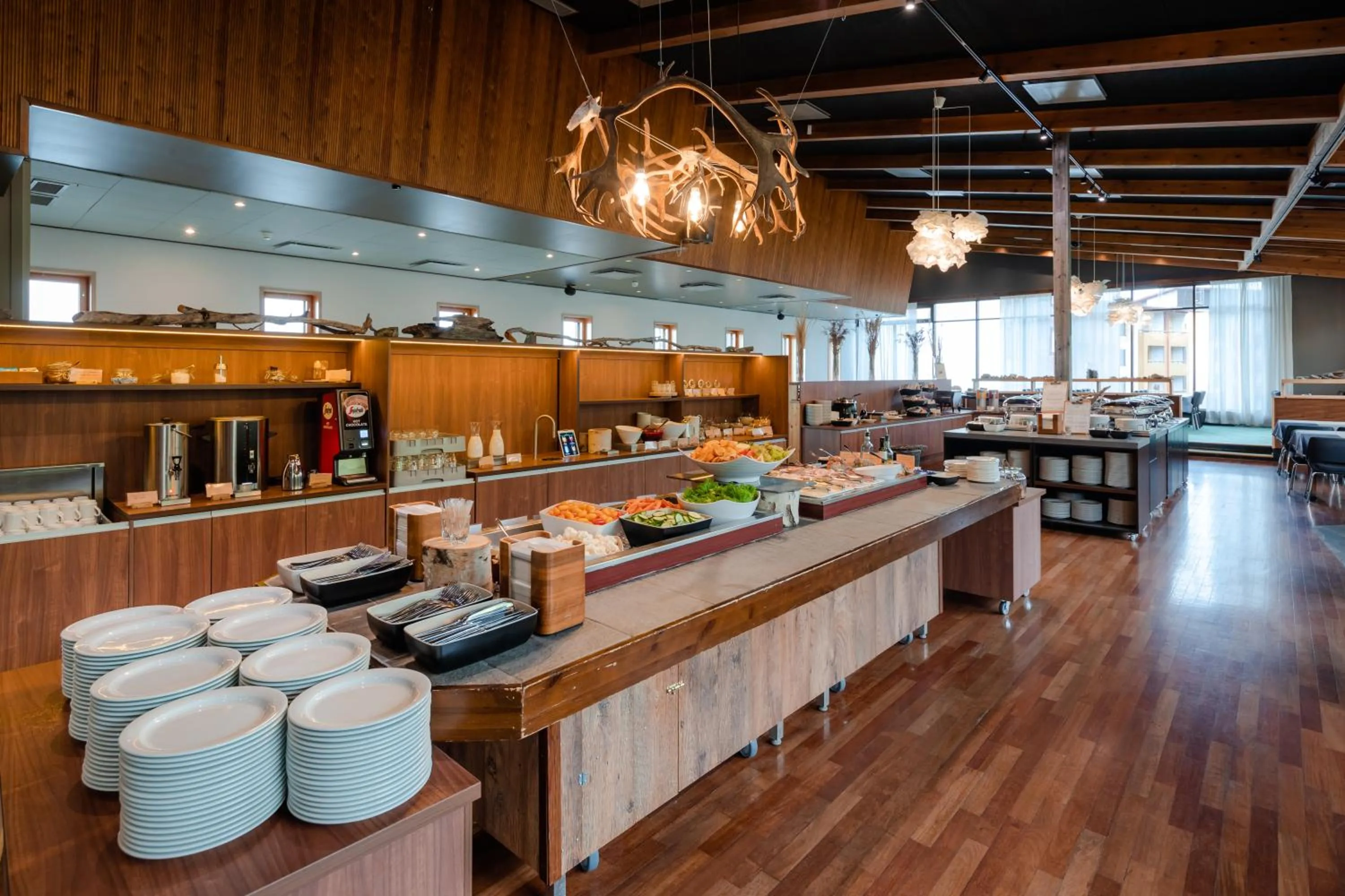 Breakfast in Lapland Hotels Saaga