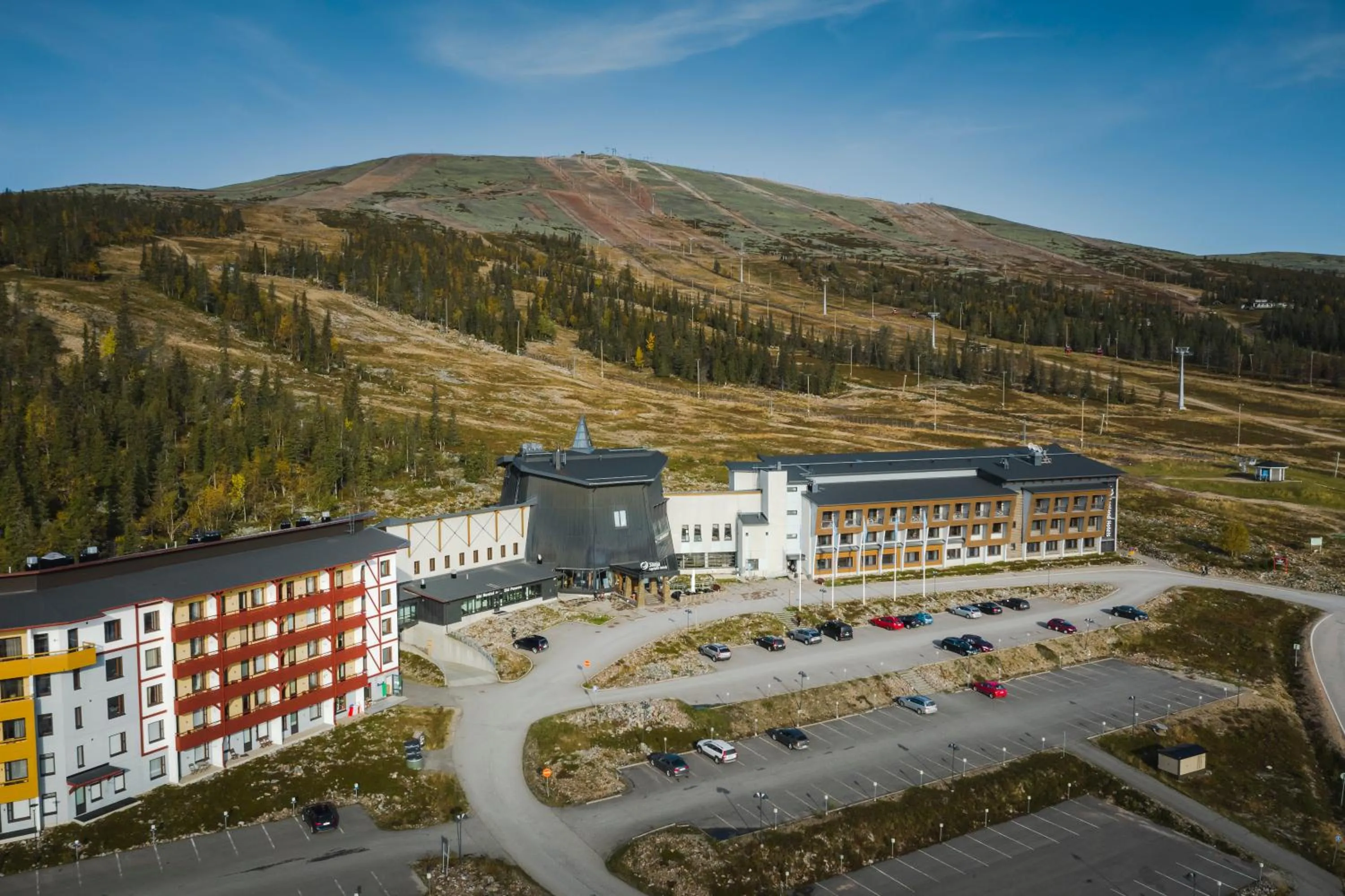 Property building in Lapland Hotels Saaga