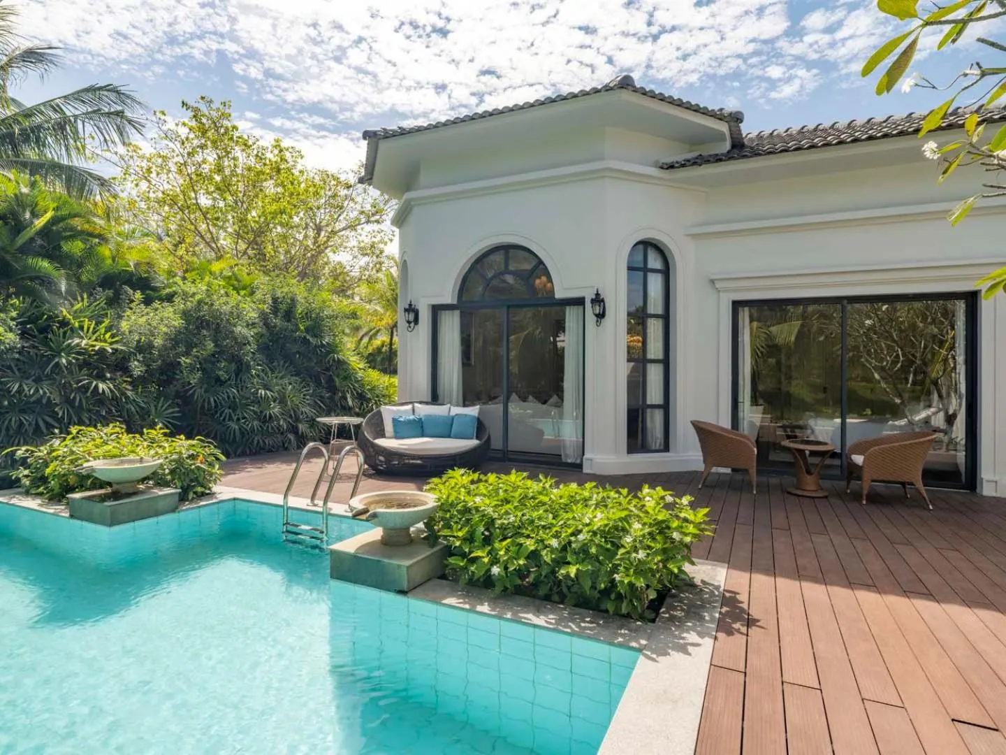 Swimming pool in Vinpearl Wonderworld Phu Quoc