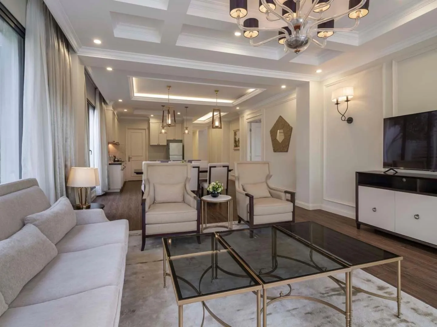 Seating area in Vinpearl Wonderworld Phu Quoc