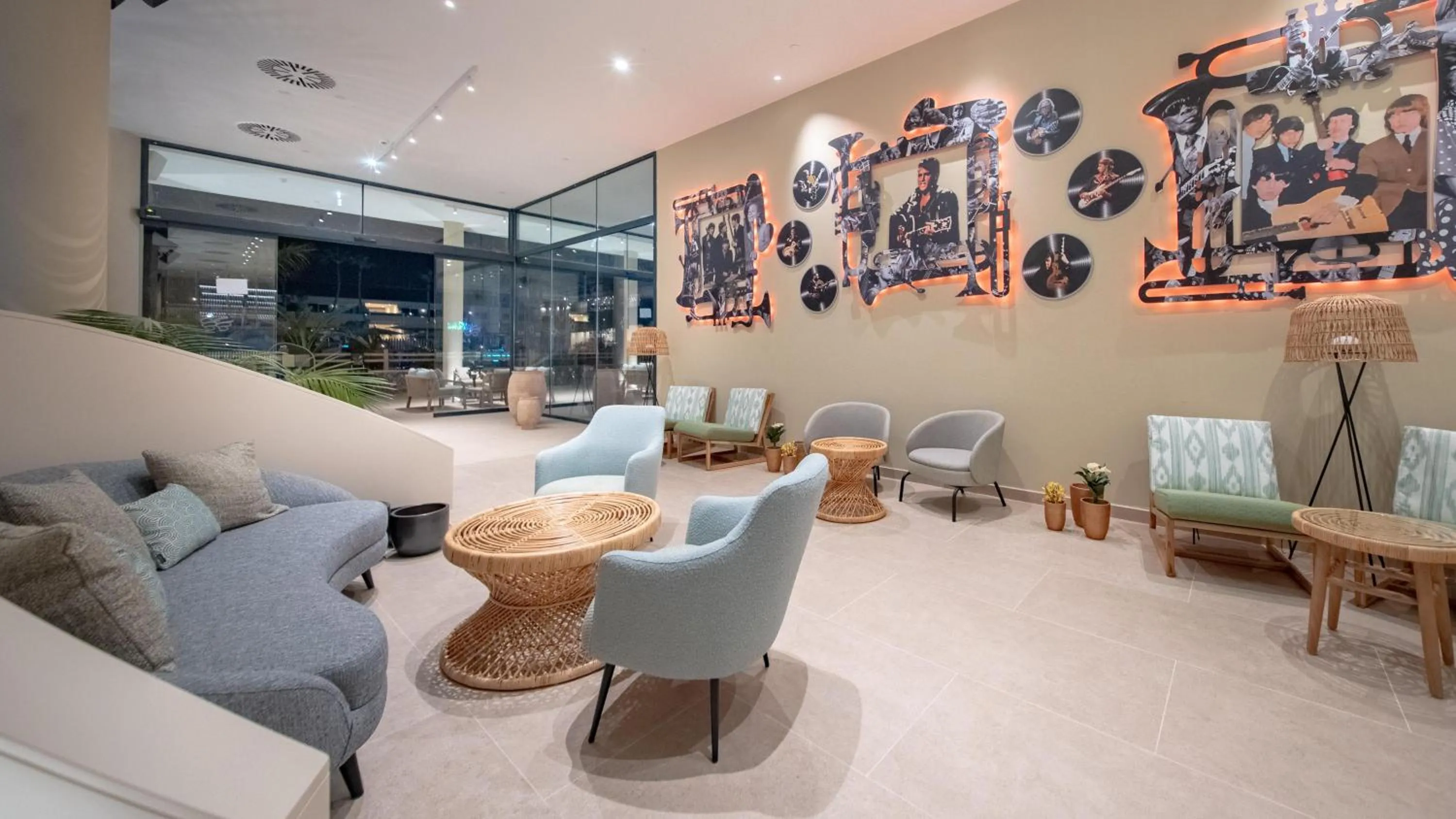 Lounge or bar in HD Lobos Natura Fuerteventura