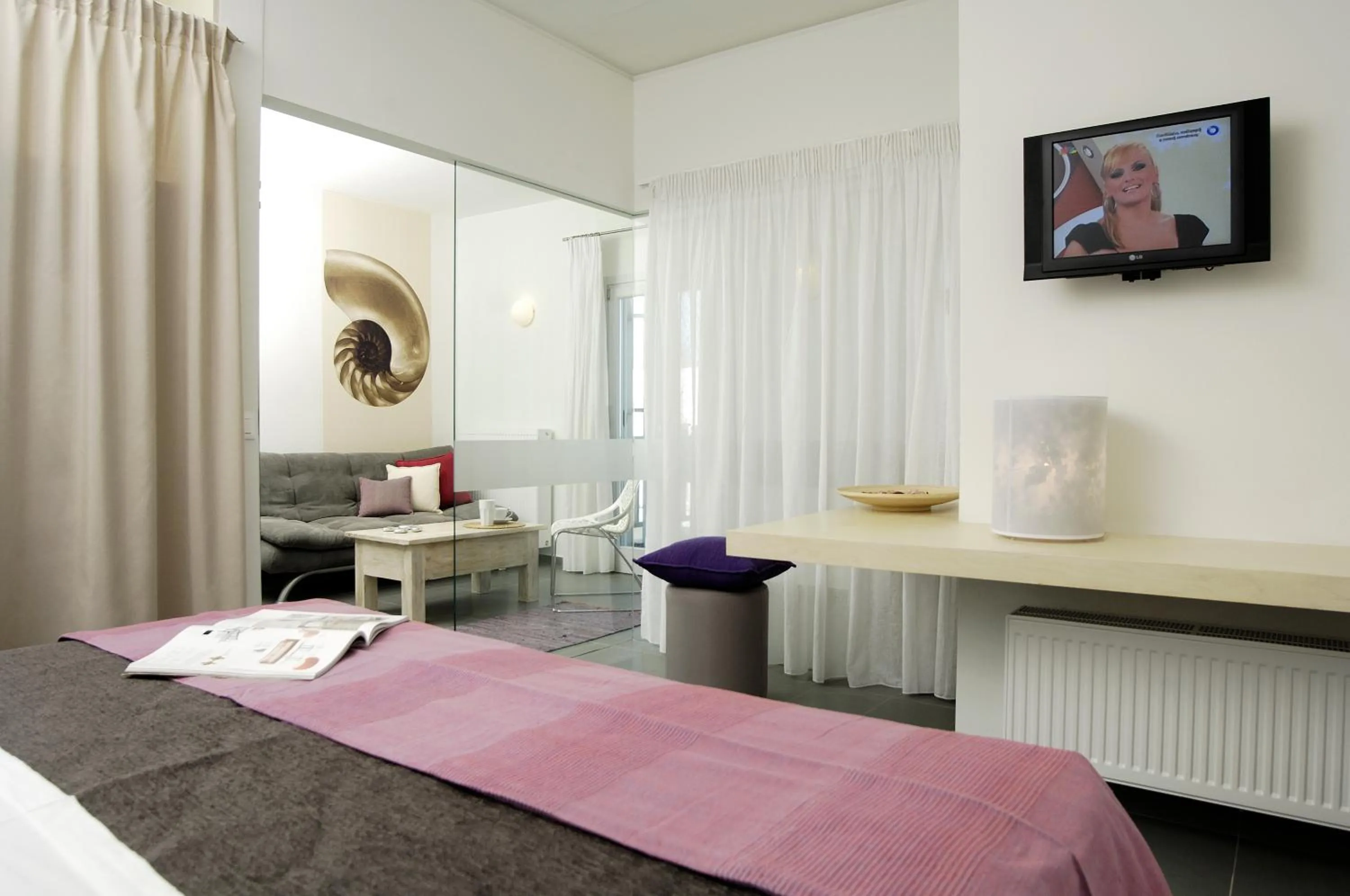 Bedroom, Bed in Filoxenia Apartments