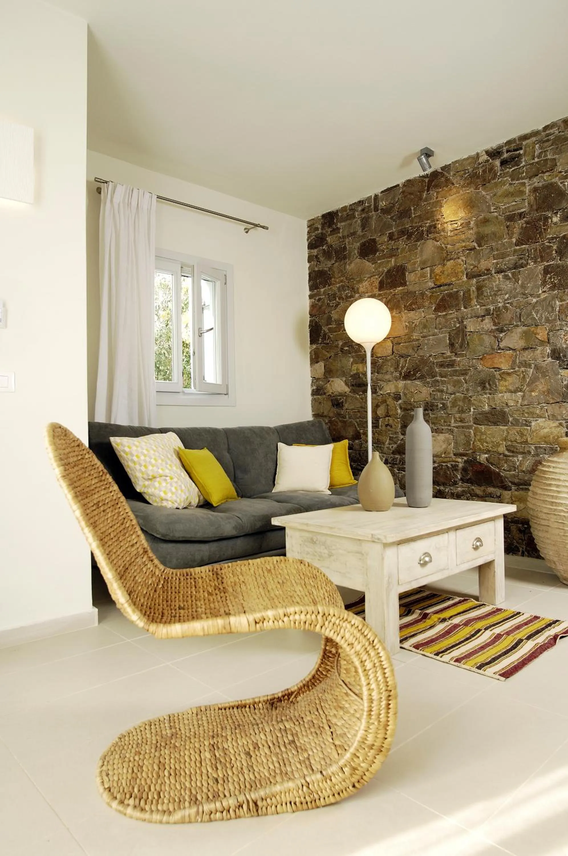 Living room in Filoxenia Apartments