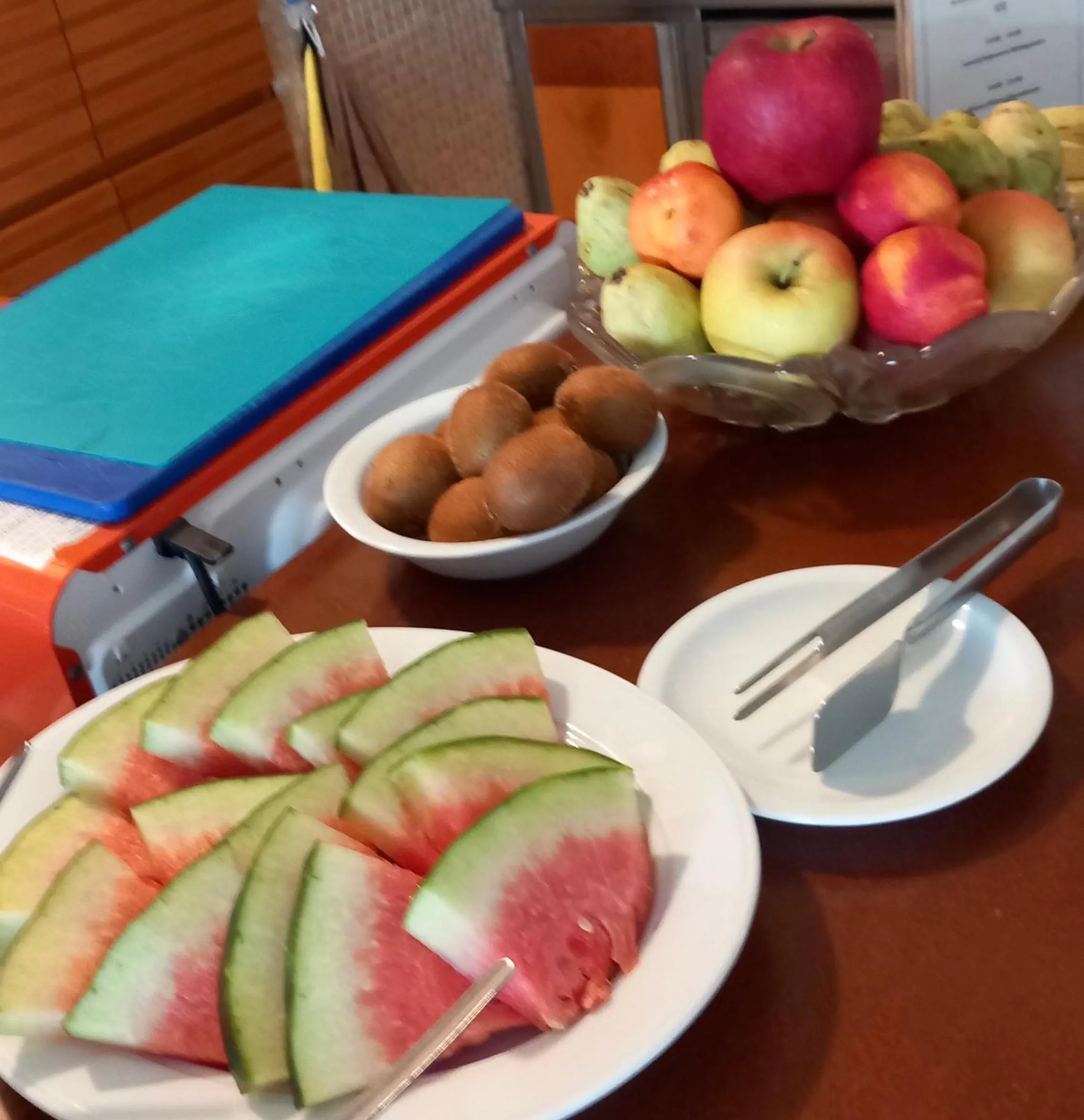 Breakfast in Kanakis Blue Beach Apartments