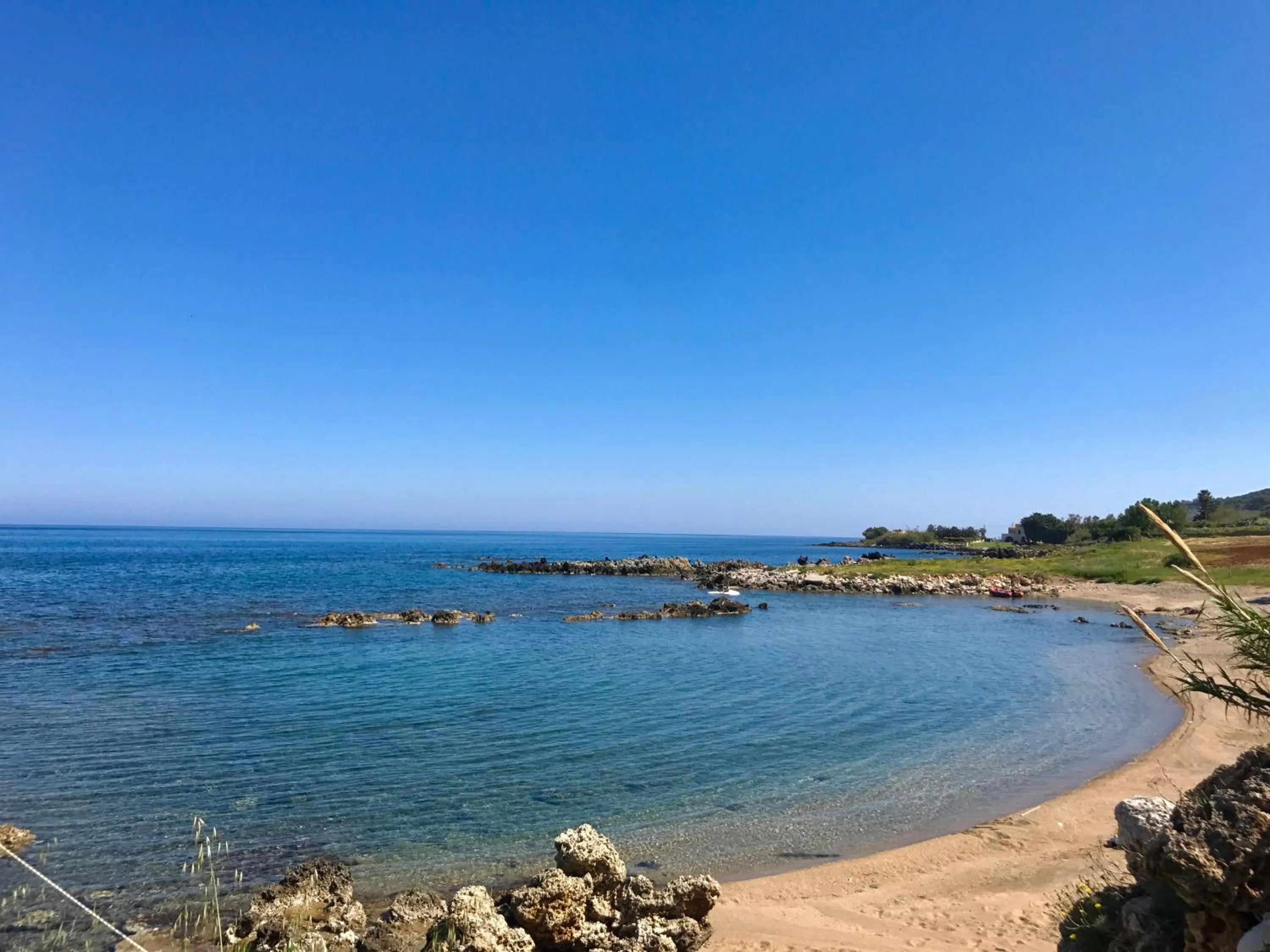 Natural landscape in Kanakis Blue Beach Apartments