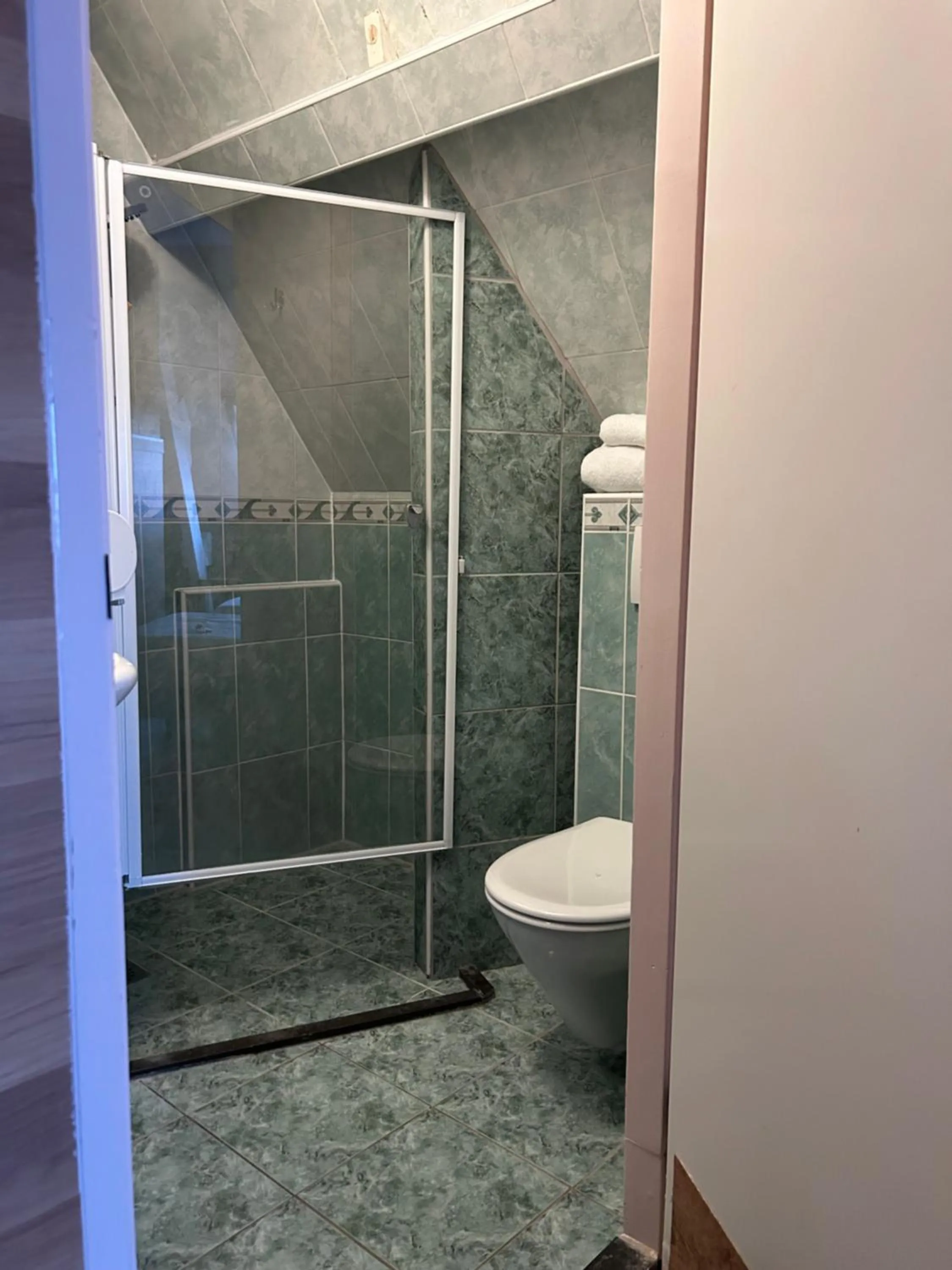 Shower in Hotel Isis