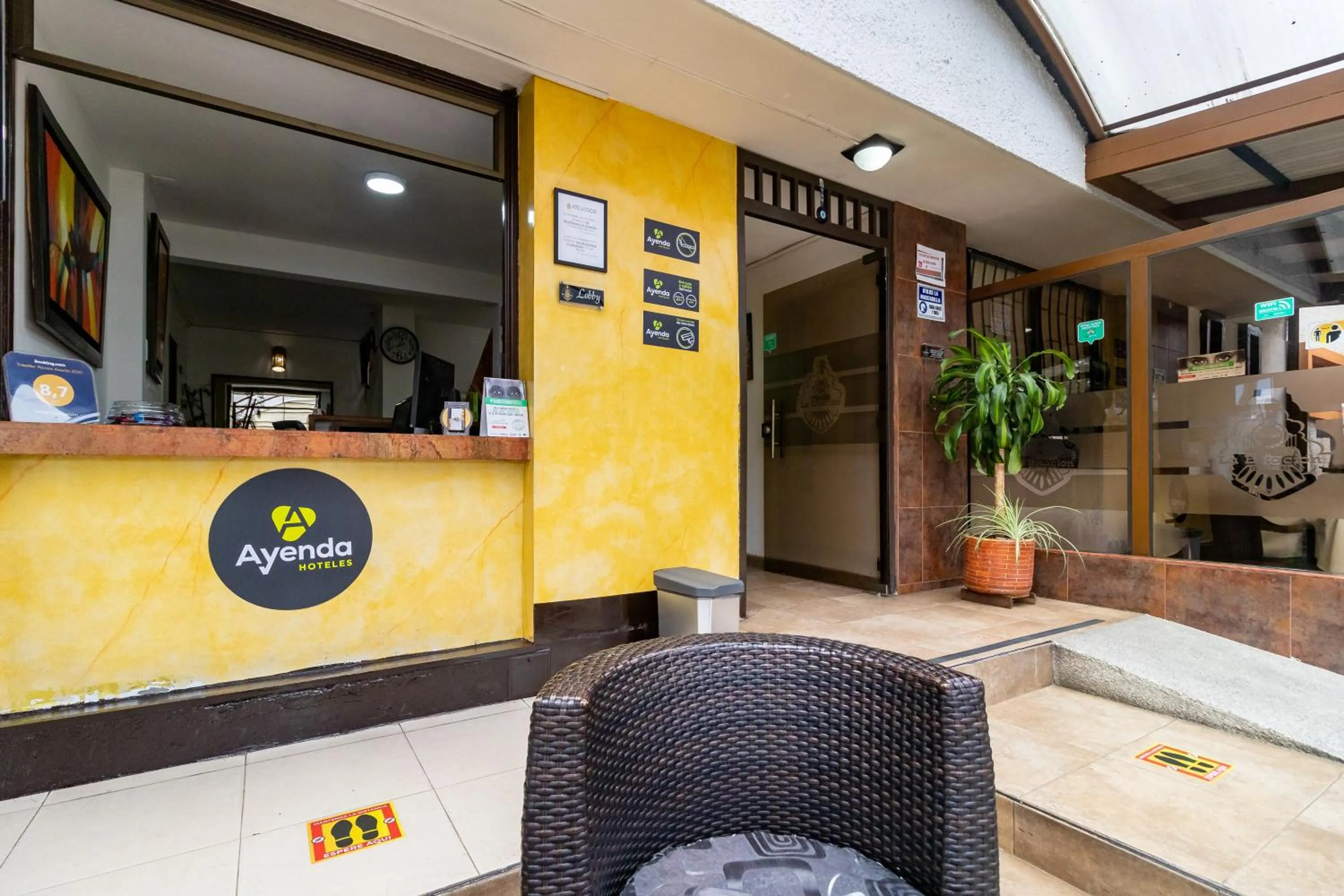 Lobby or reception in Ayenda 1087 La Estacion