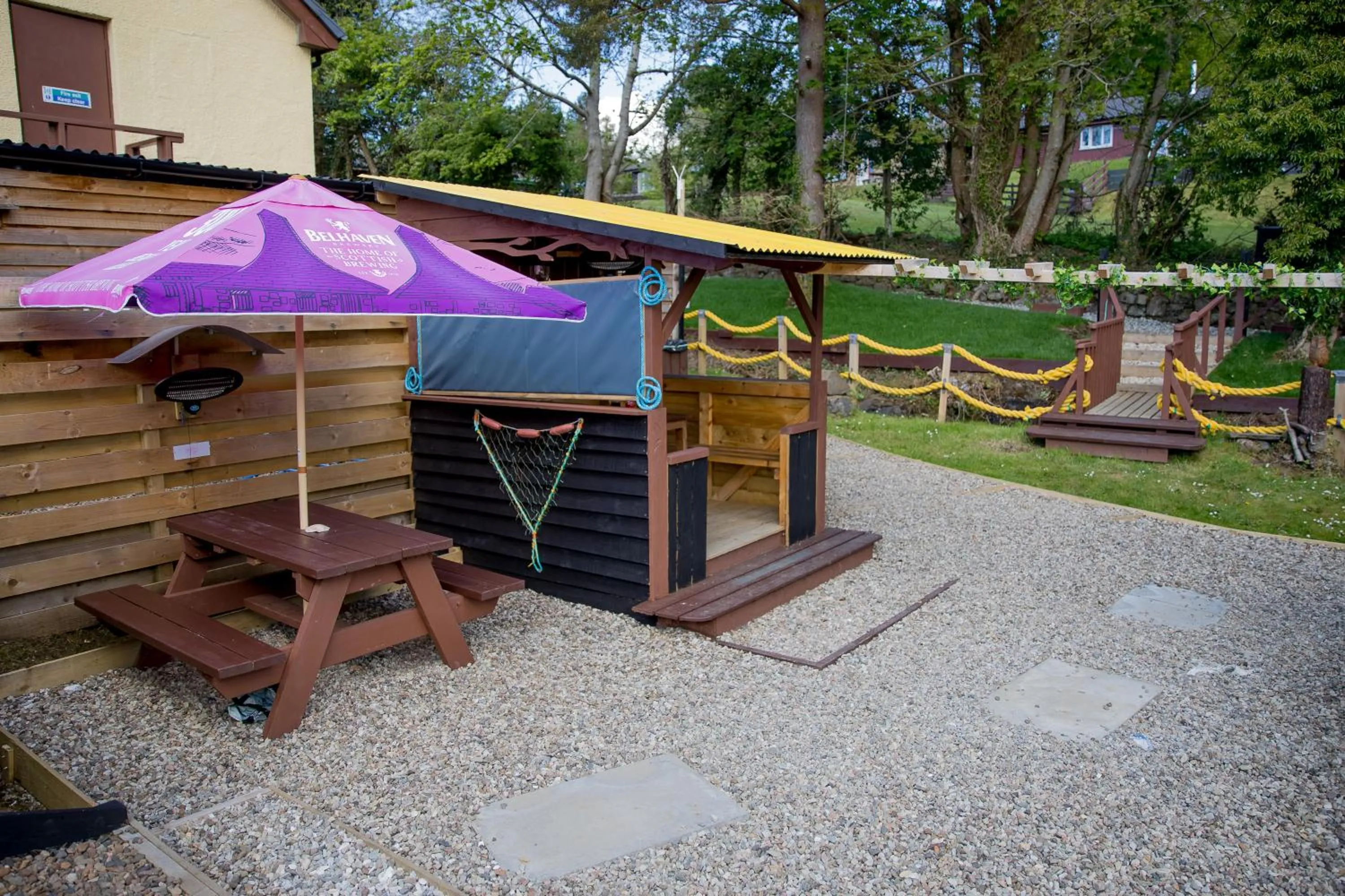 Garden in Park Lodge Hotel