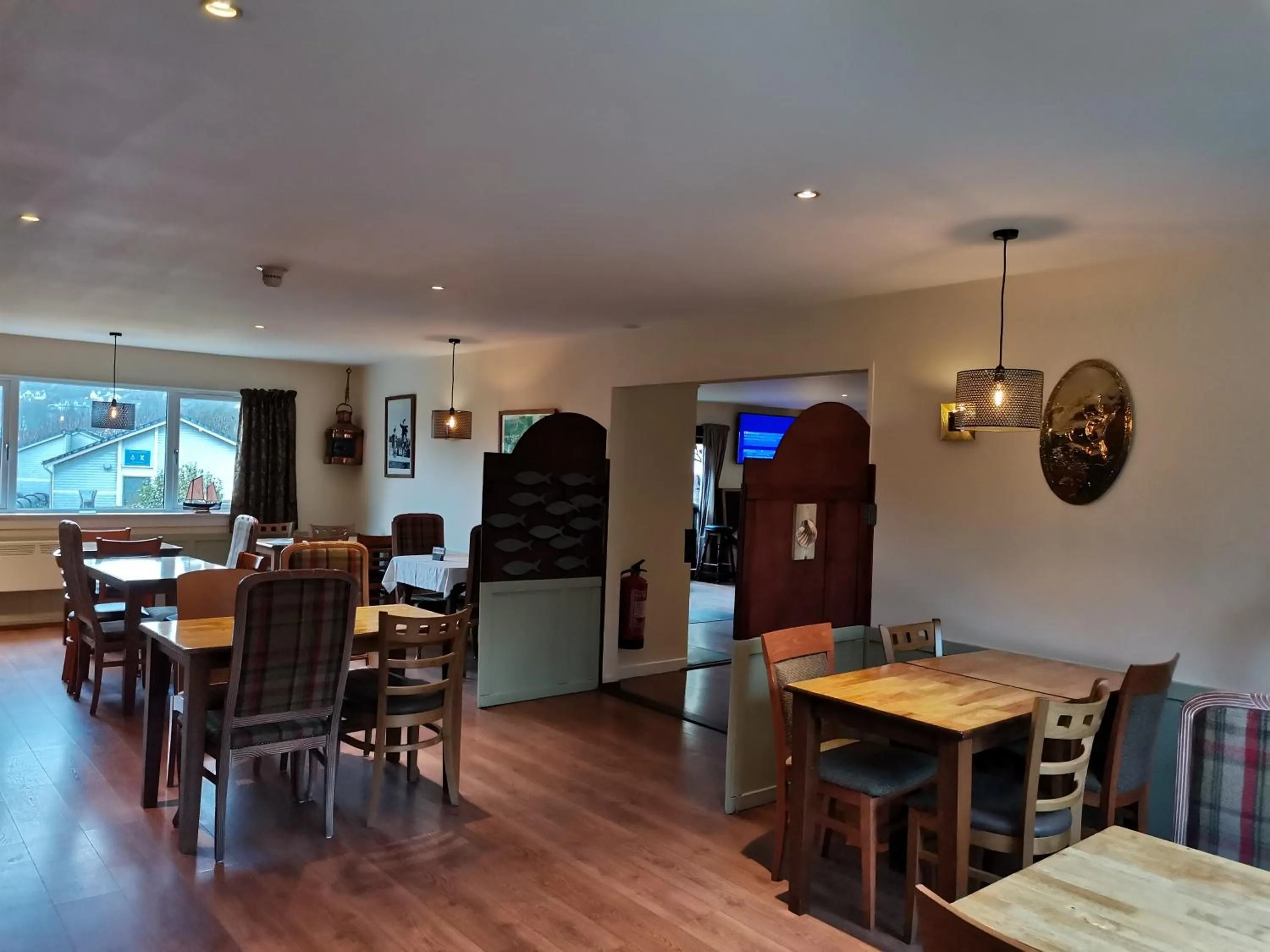 Dining area in Park Lodge Hotel