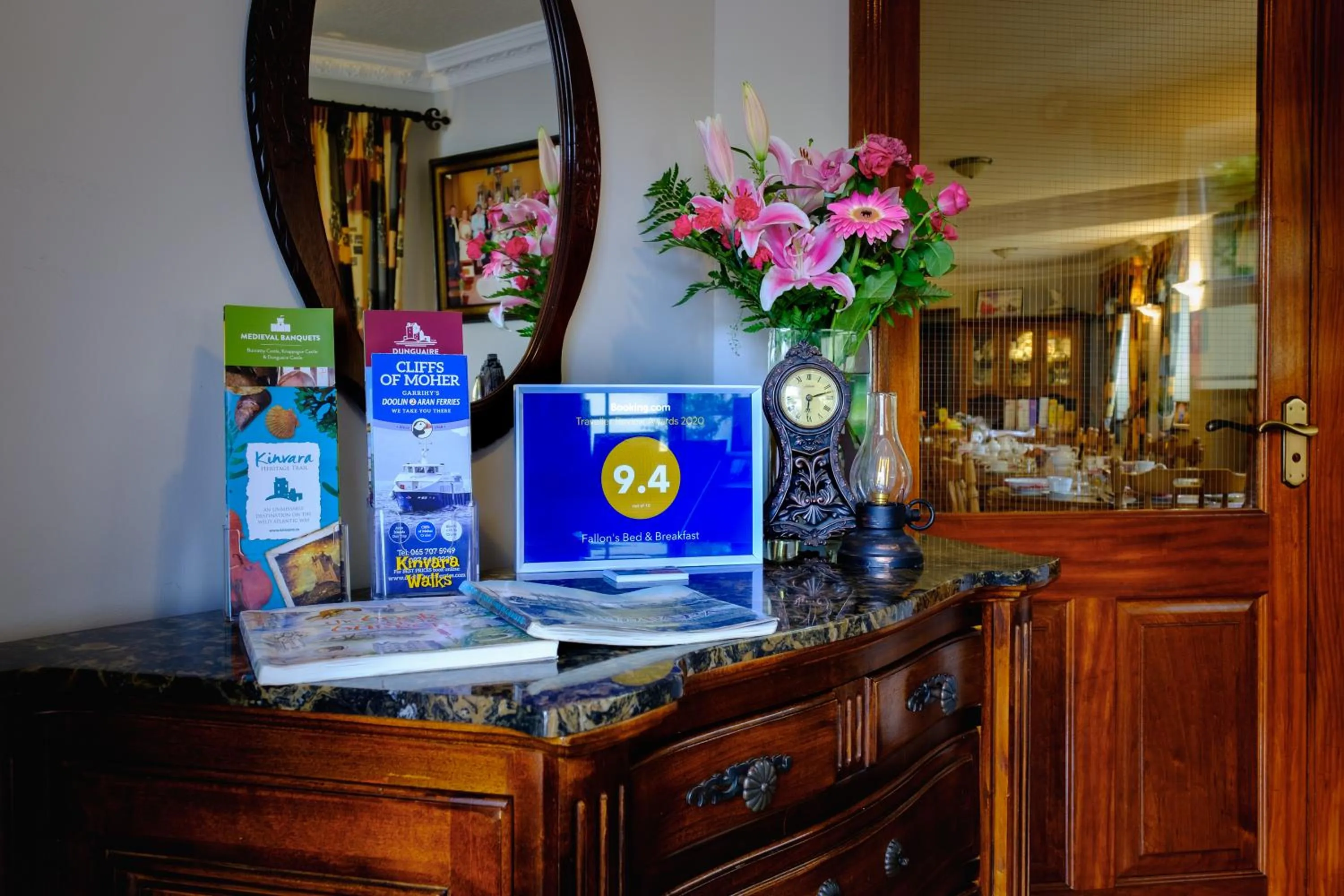 Lobby or reception in Fallon's B&B