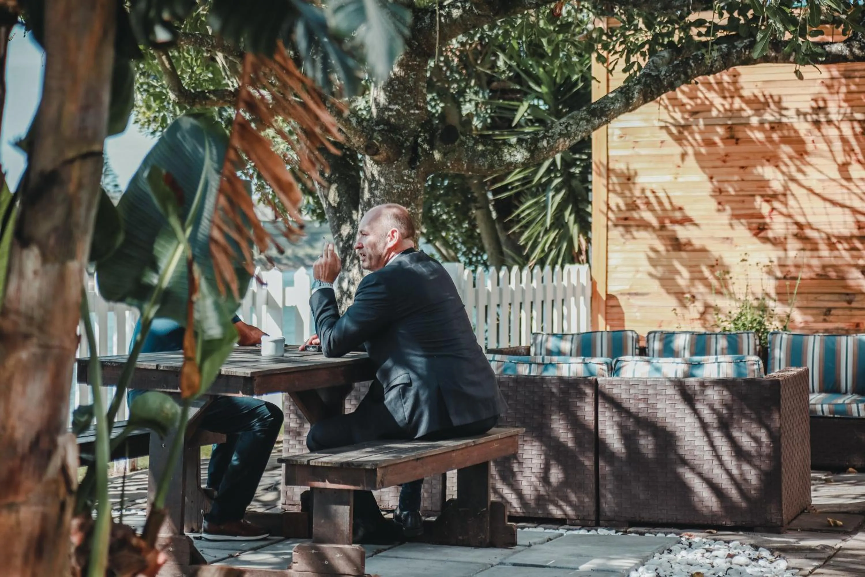 Seating area in MyPond Stenden Hotel