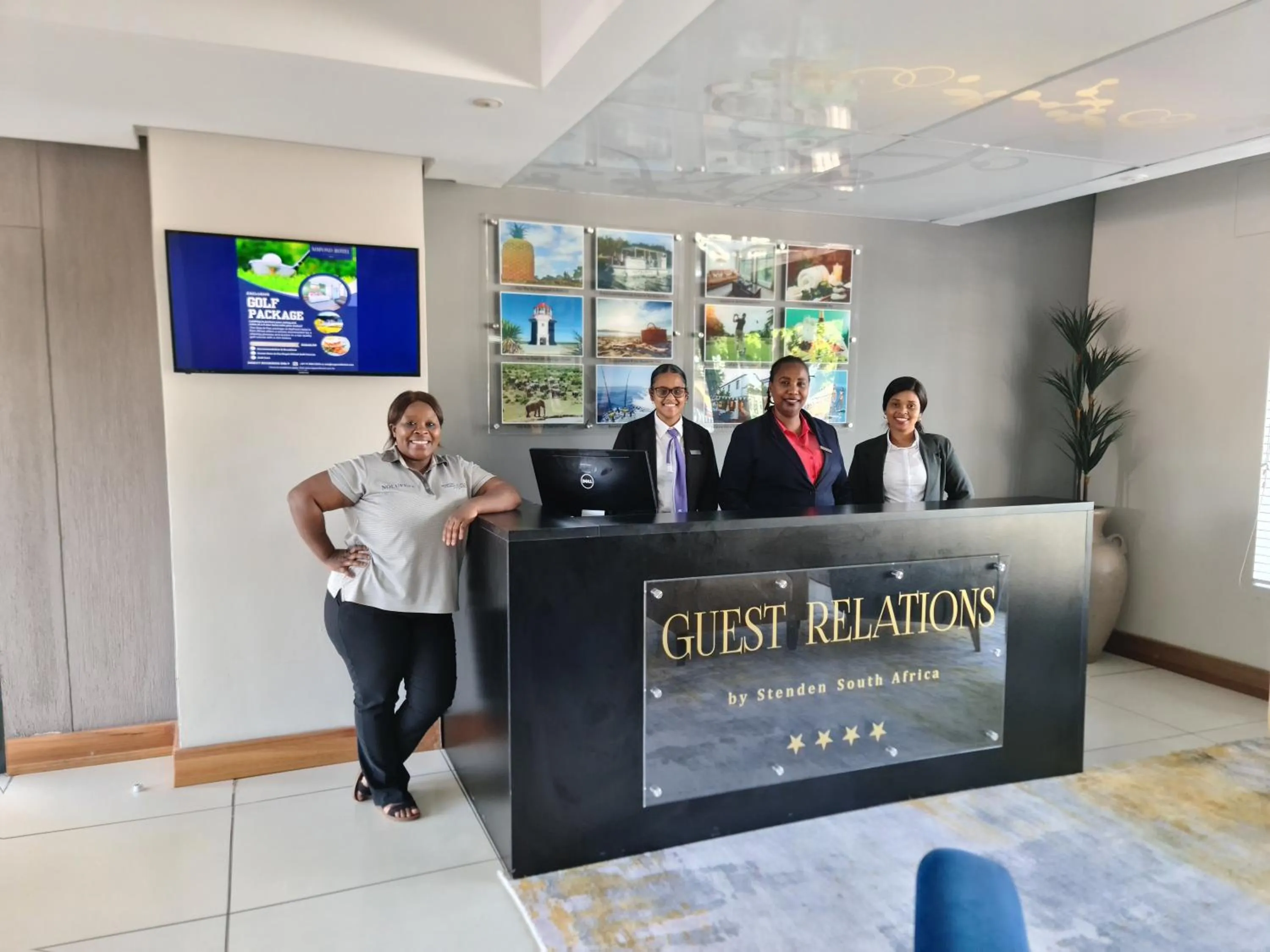 Lobby or reception in MyPond Stenden Hotel