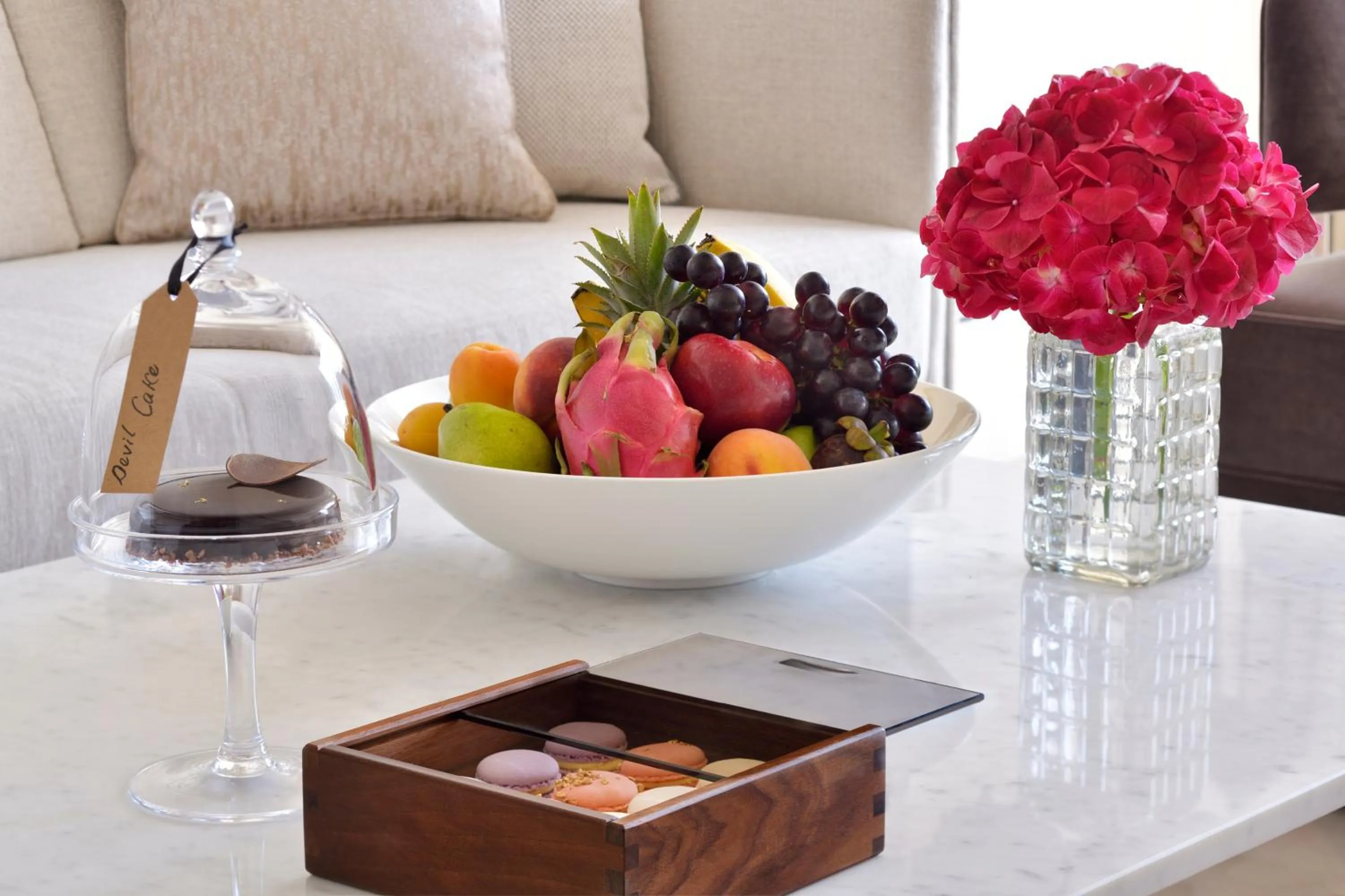 Living room in Address Sky View, Downtown Dubai