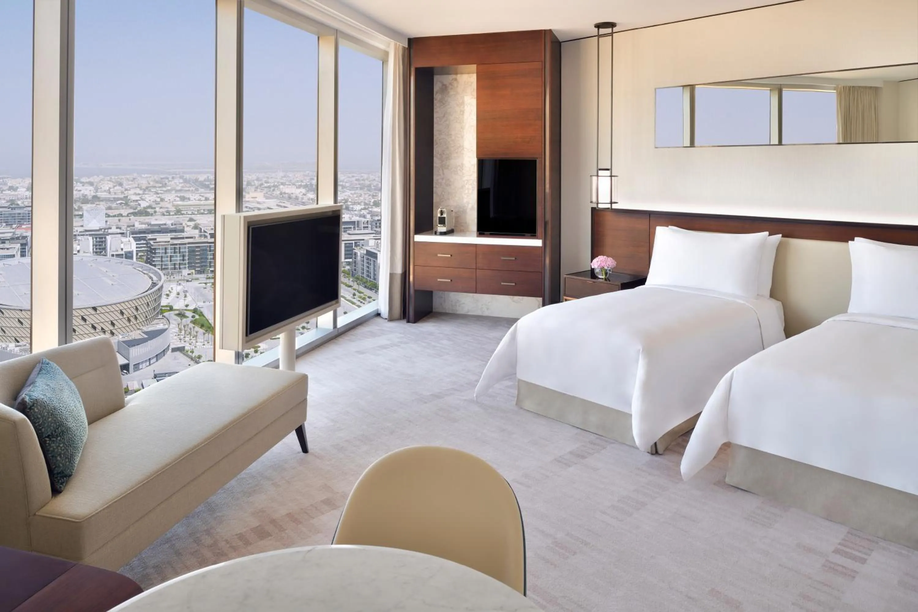 Bedroom, Bed in Address Sky View, Downtown Dubai