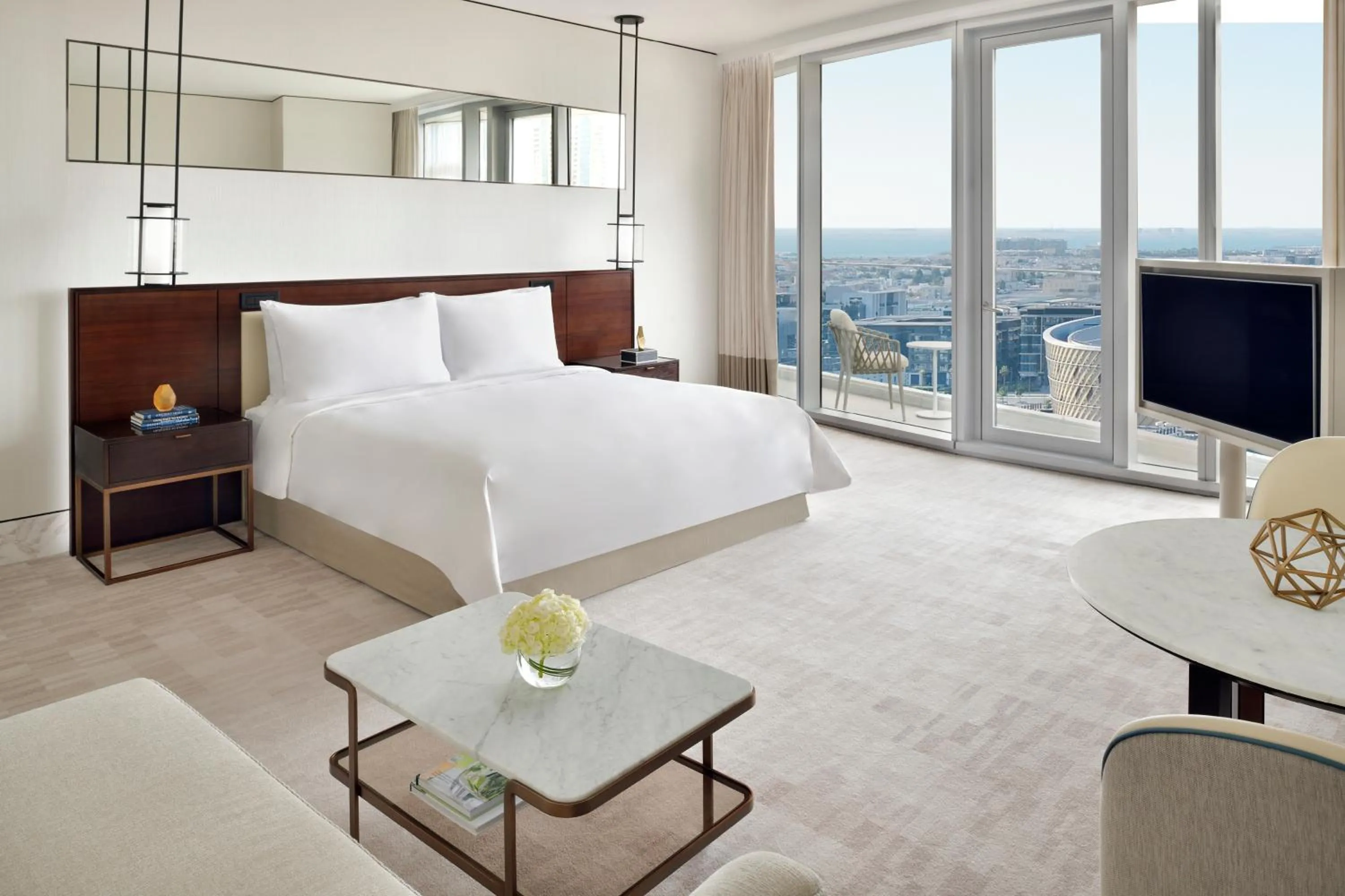 Photo of the whole room, Bed in Address Sky View, Downtown Dubai