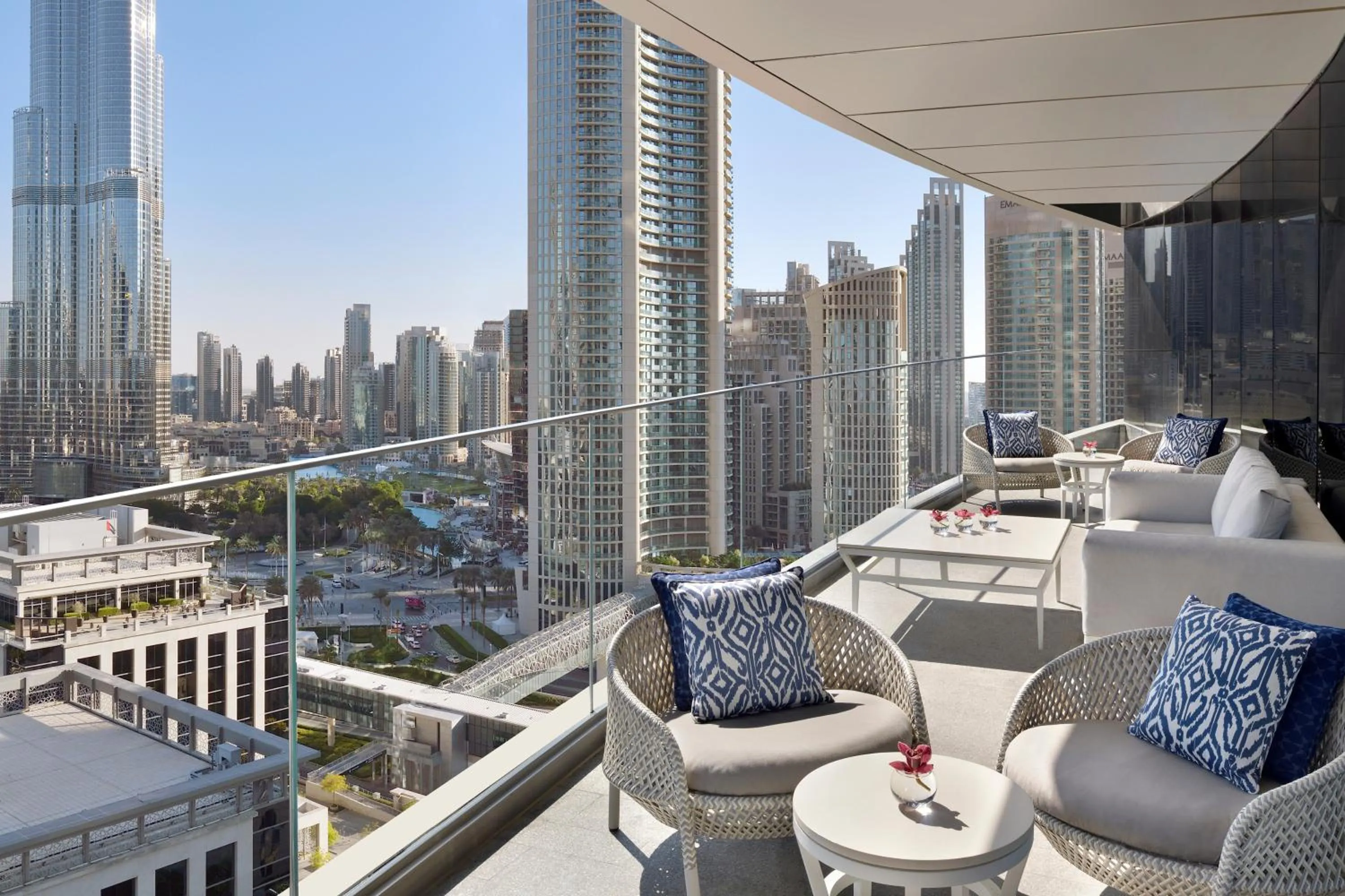 Balcony/Terrace in Address Sky View, Downtown Dubai