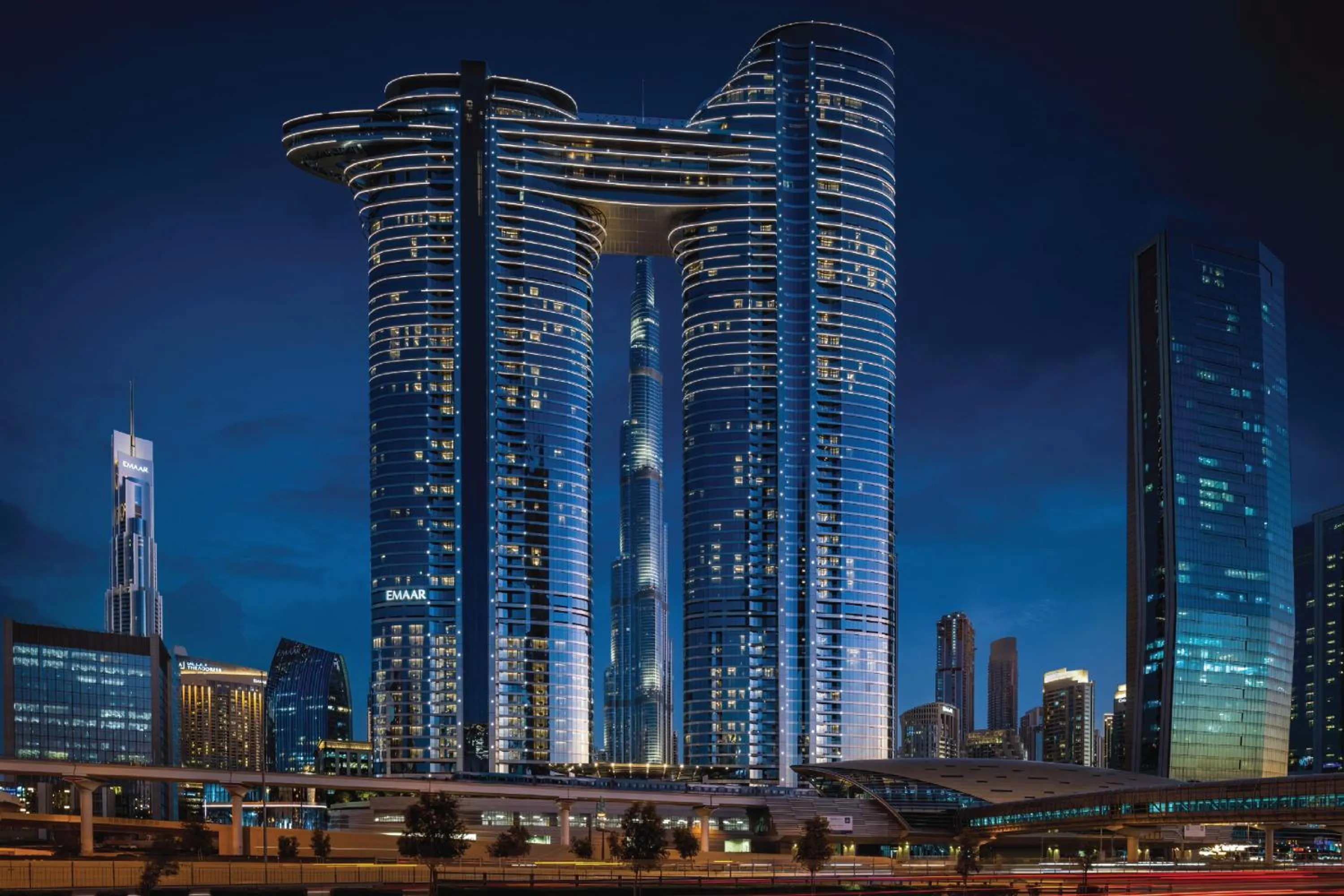 Property building in Address Sky View, Downtown Dubai