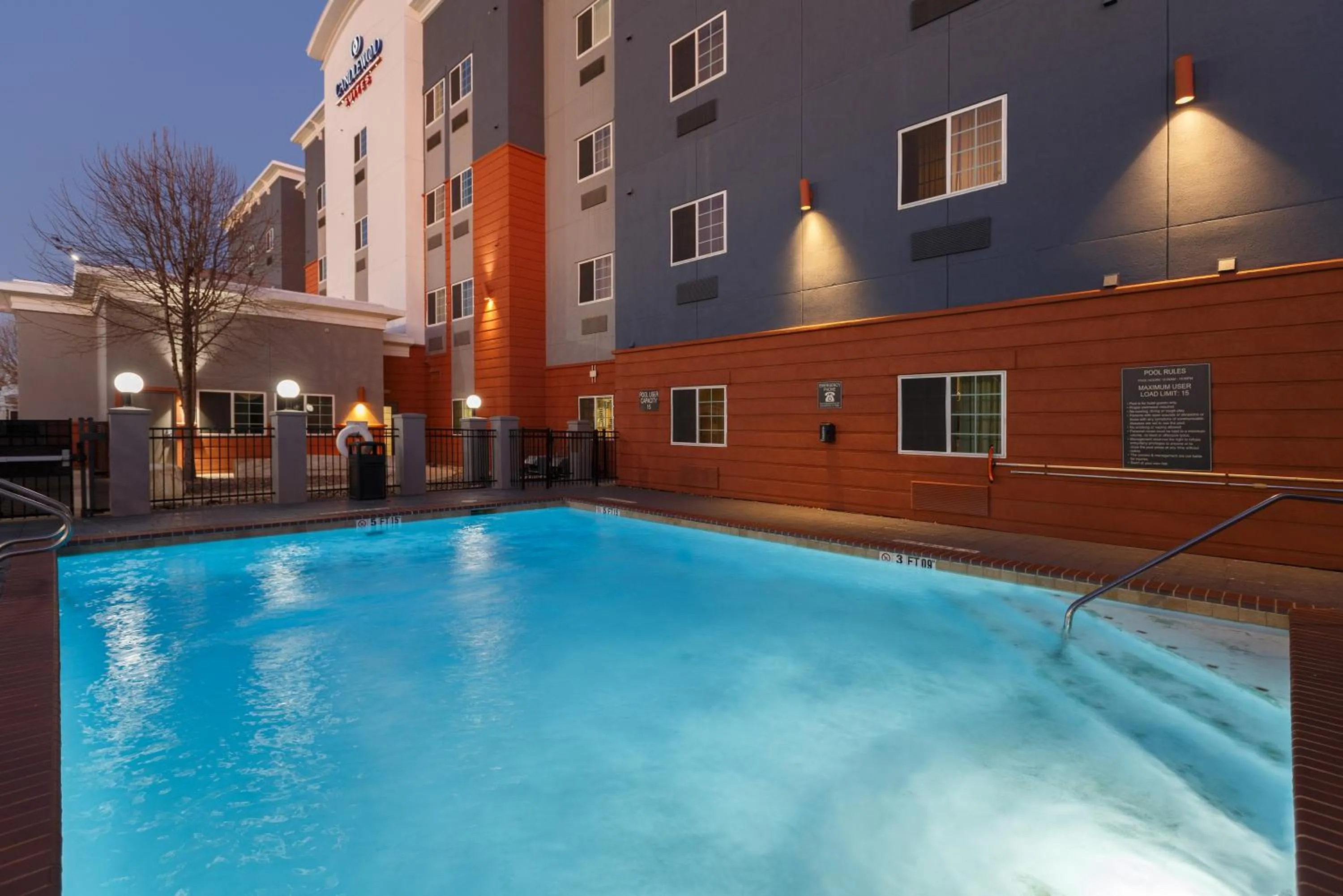 Swimming pool in Candlewood Suites San Marcos by IHG