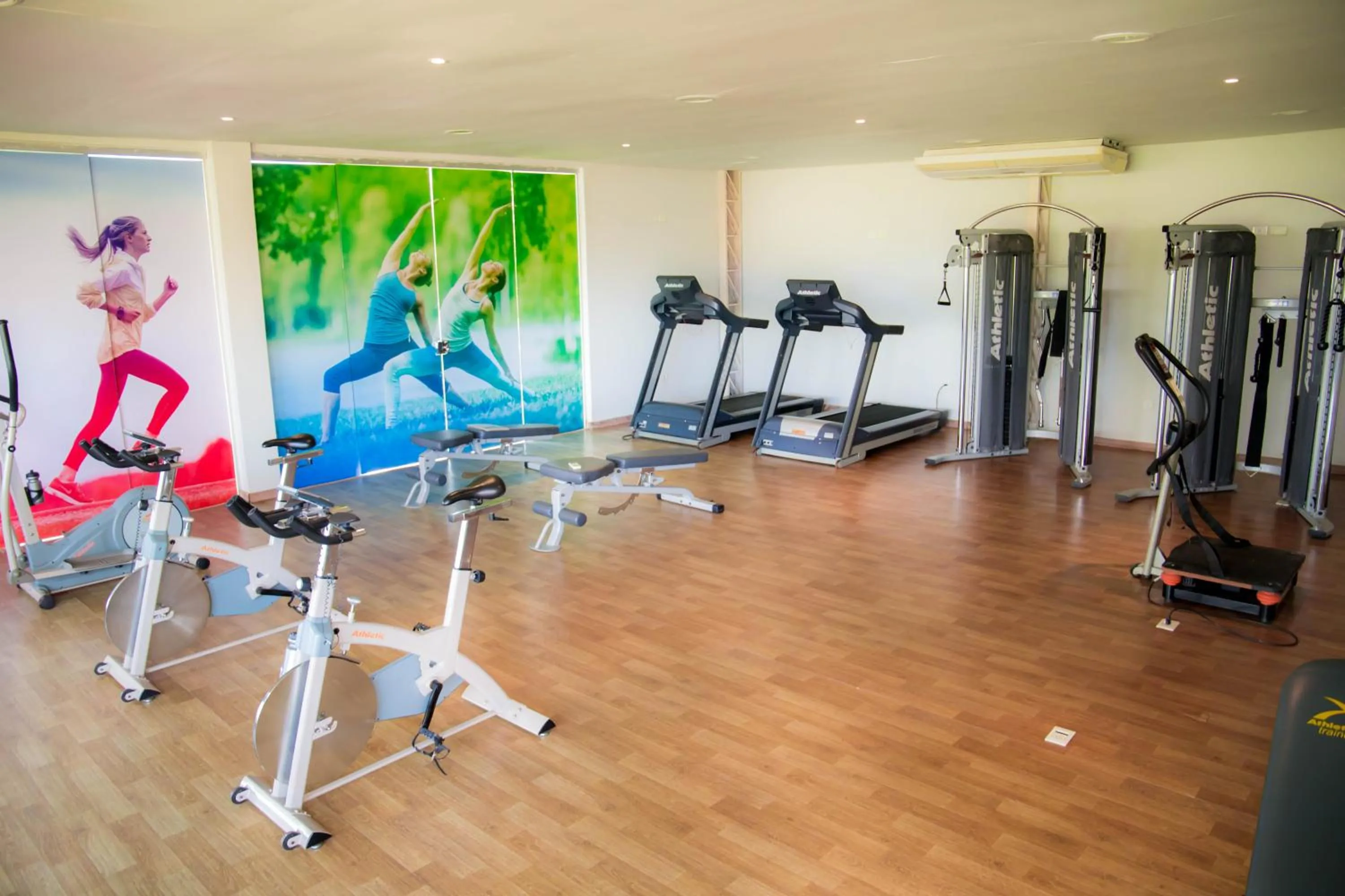 Fitness centre/facilities in 7 Saltos Resort