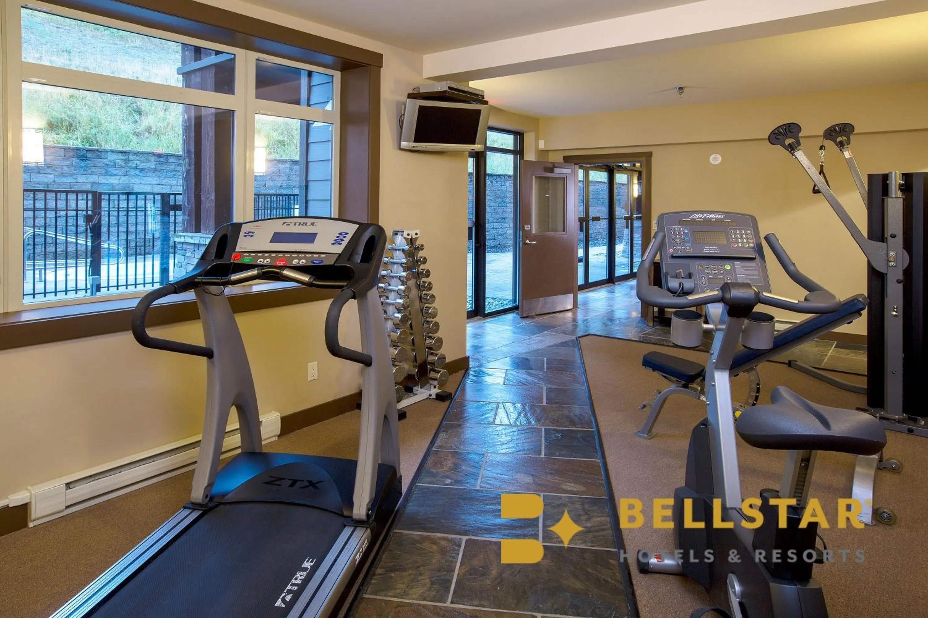Fitness centre/facilities in Palliser Lodge — Bellstar Hotels & Resorts